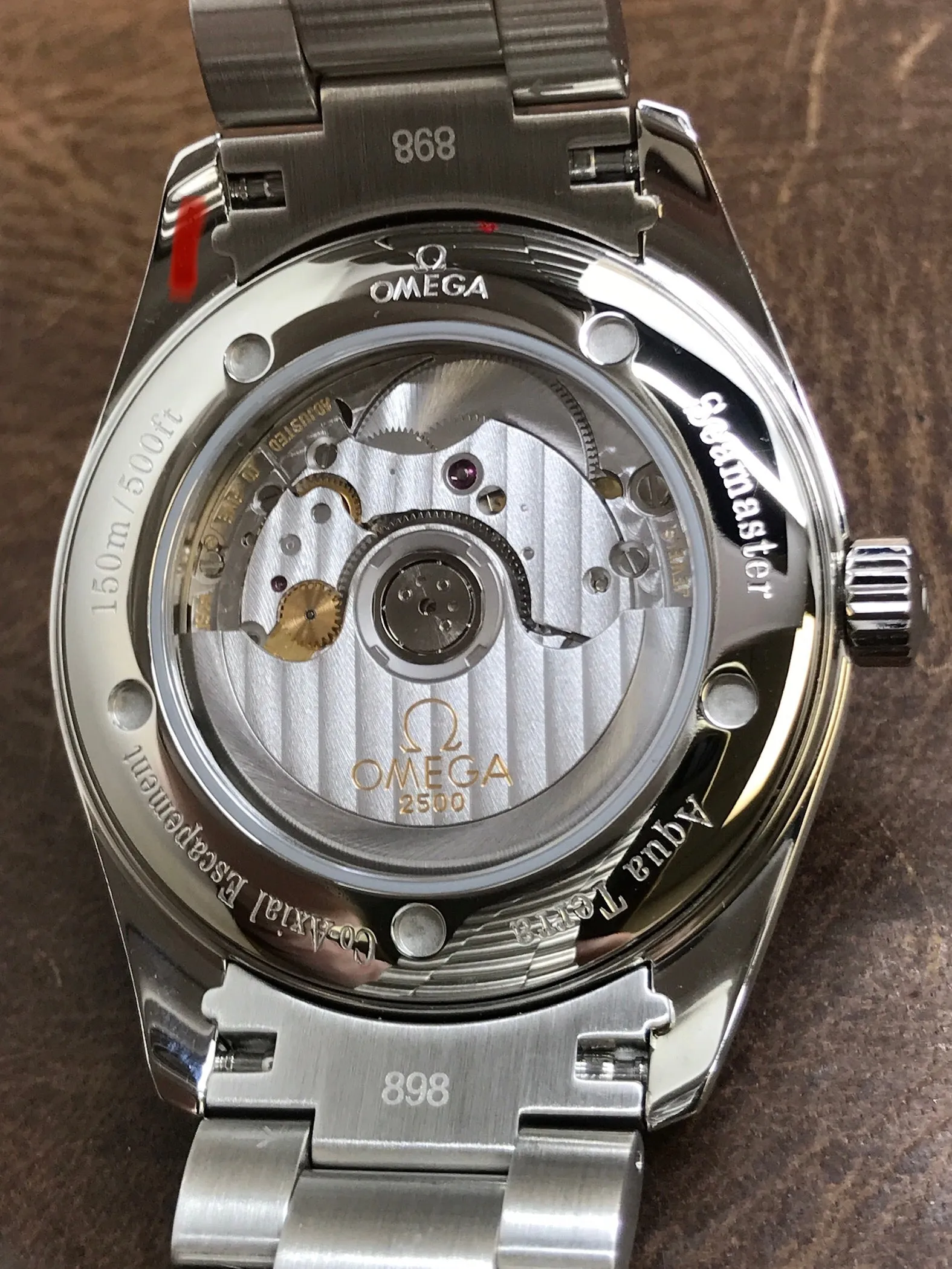 Omega Seamaster Aqua Terra 2503.34.00 White Dial Automatic Men's Watch