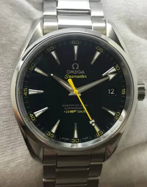 Omega Seamaster Aqua Terra James Bond Spectre Full B&P 231.10.42.21.03.004 Blue Dial Automatic Men's Watch