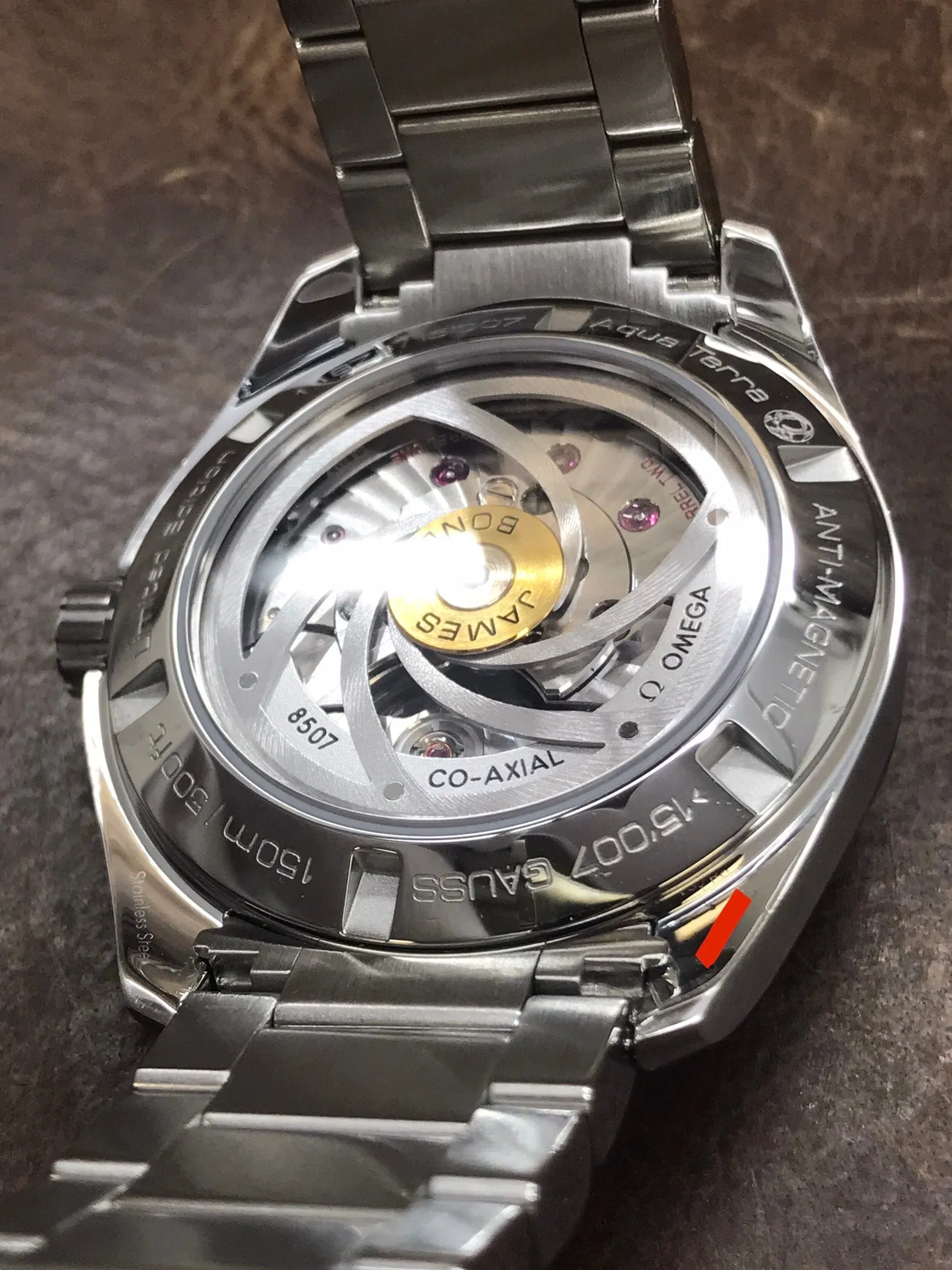 Omega Seamaster Aqua Terra James Bond Spectre Full B&P 231.10.42.21.03.004 Blue Dial Automatic Men's Watch