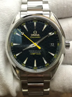 Omega Seamaster Aqua Terra James Bond Spectre L.E 231.10.42.21.03.004 Blue Dial Automatic Men's Watch