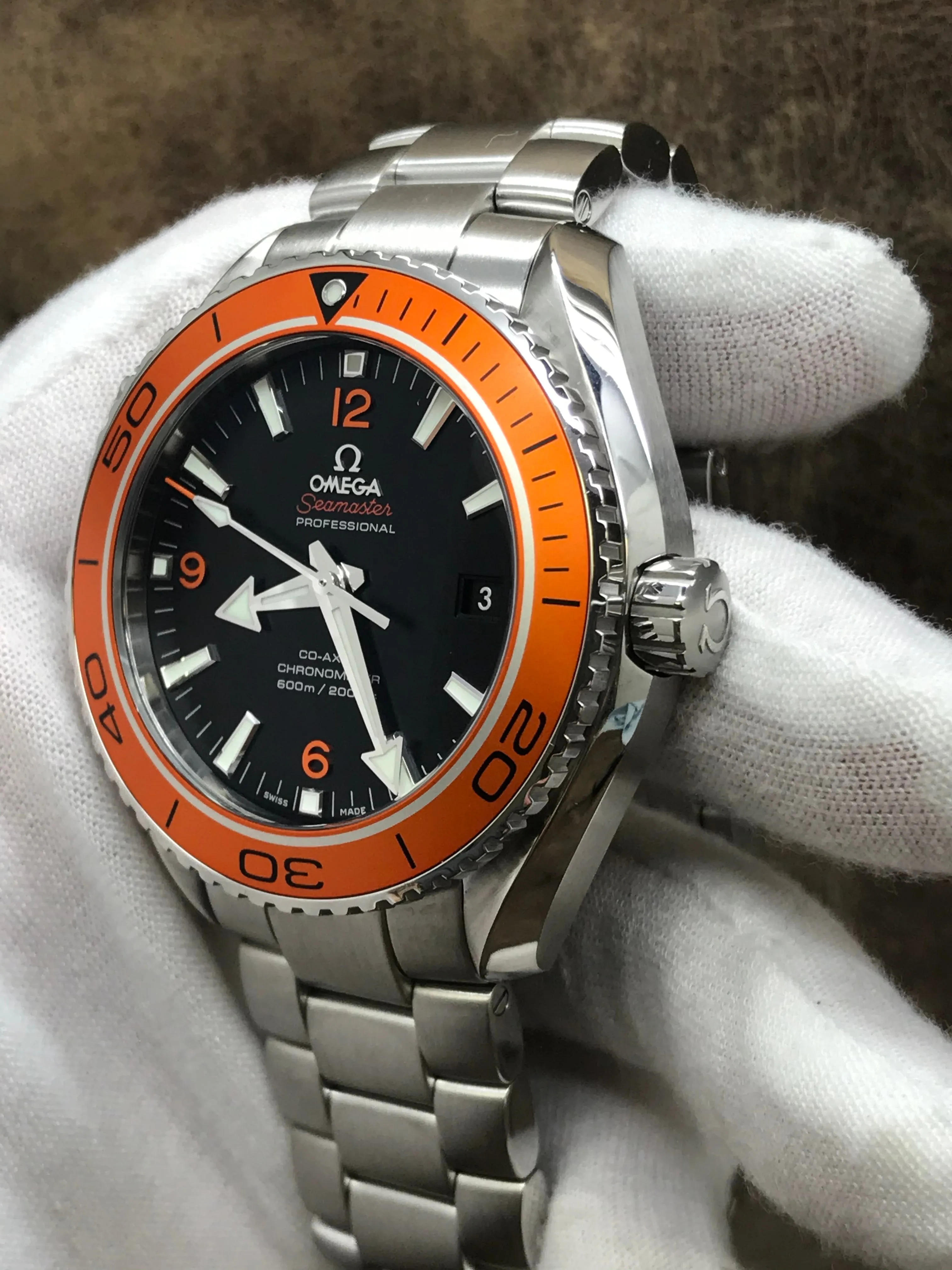 Omega Seamaster Planet Ocean 232.30.46.21.01.002 Black Dial Automatic Men's Watch