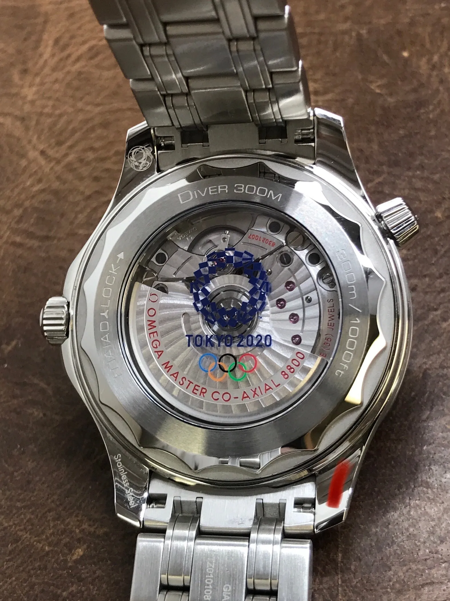 Omega Seamaster Tokyo 2020 Tokyo 2020 Special Edition 522.30.42.20.04.001 White Dial Automatic Men's Watch