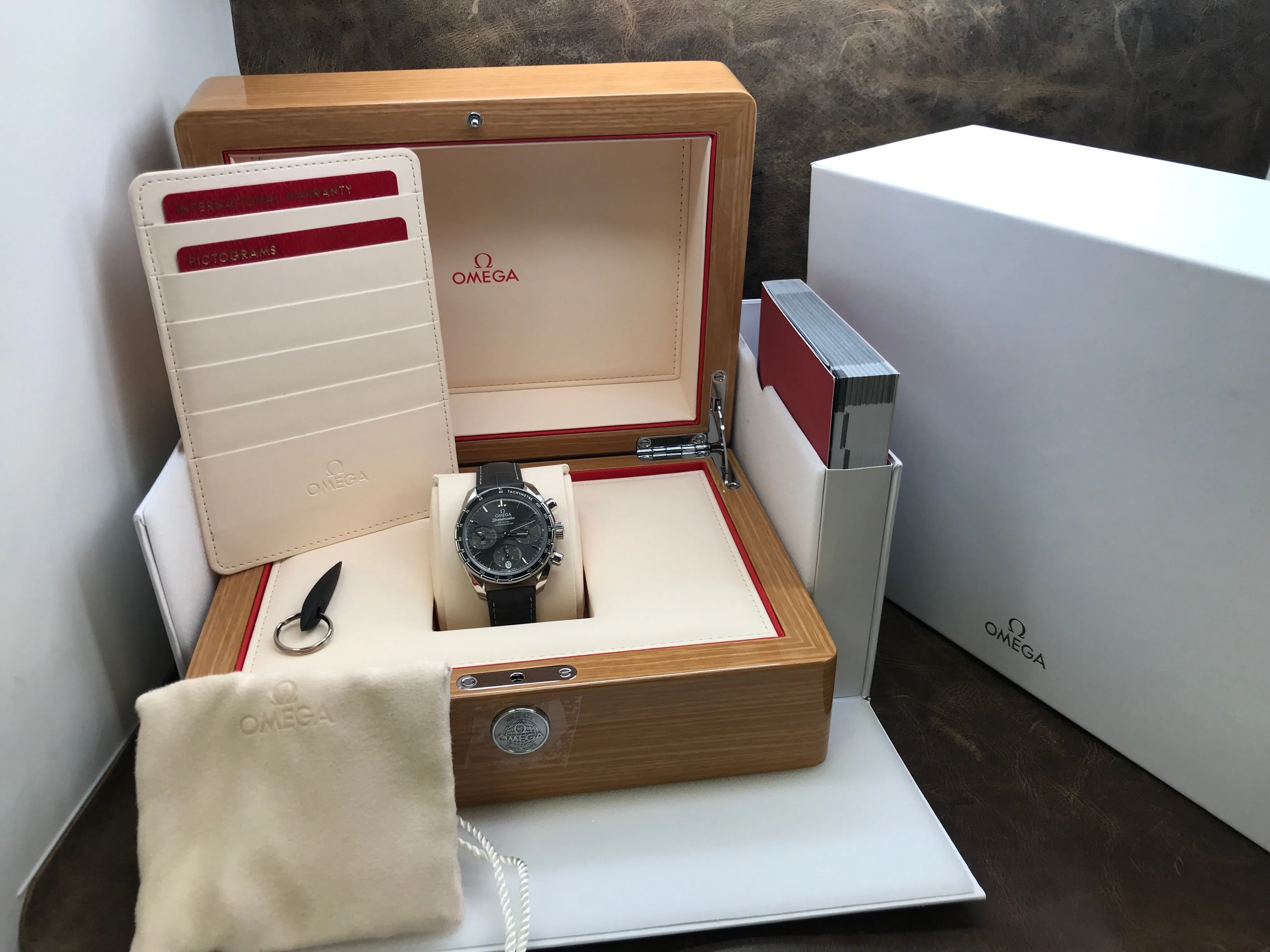 Omega Speedmaster 324.30.38.50.06.001 Gray Dial Automatic Men's Watch