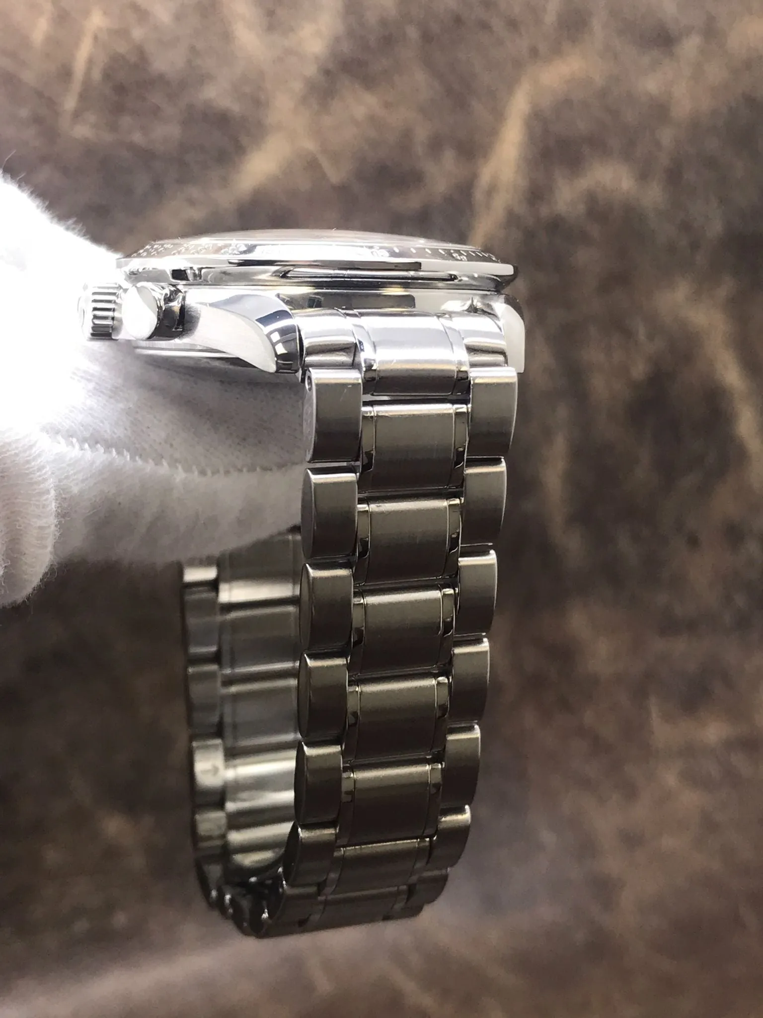 Omega Speedmaster Day-Date 3523.30.00 Silver Dial Automatic Men's Watch