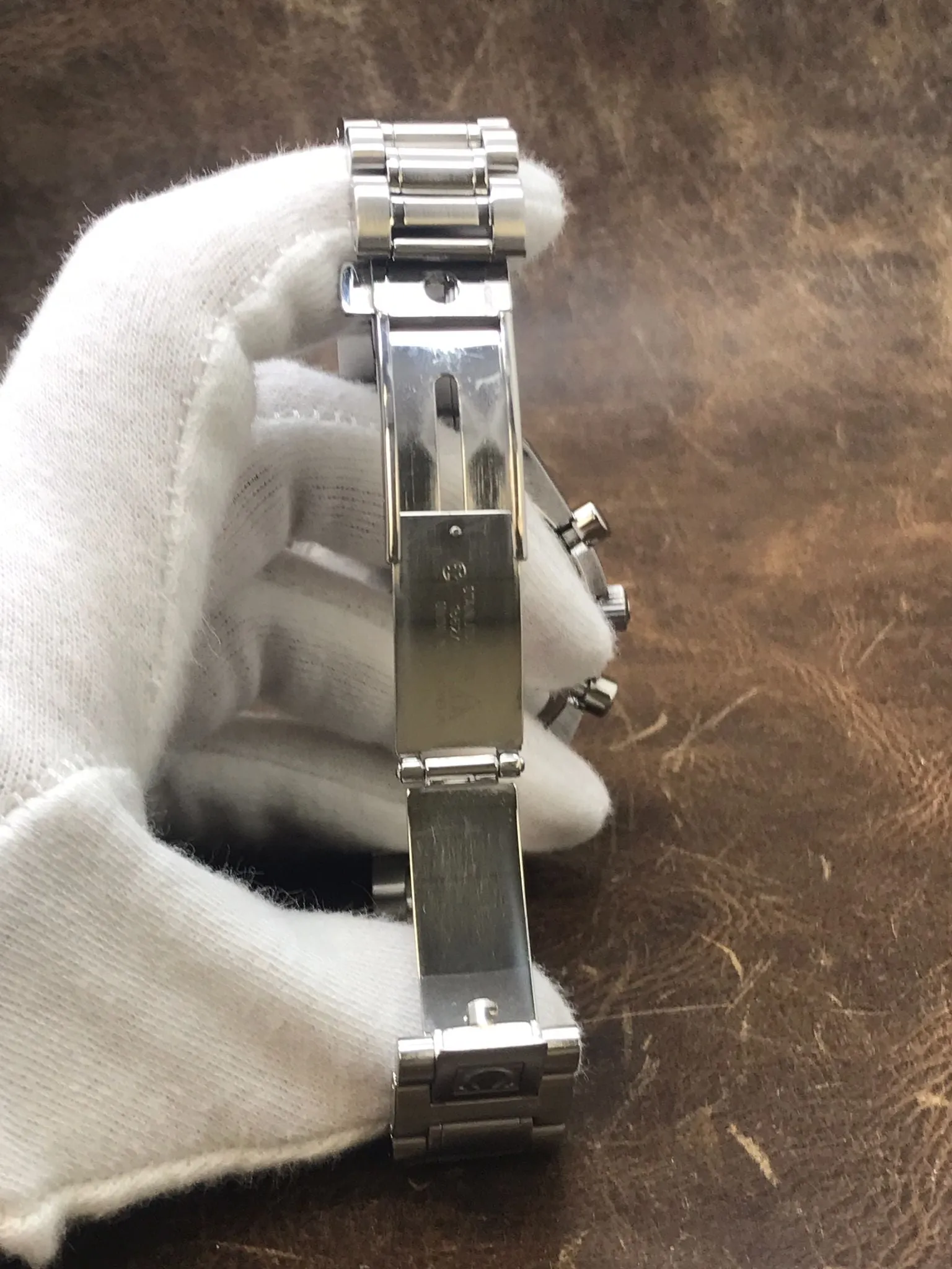 Omega Speedmaster Day-Date 3523.30.00 Silver Dial Automatic Men's Watch