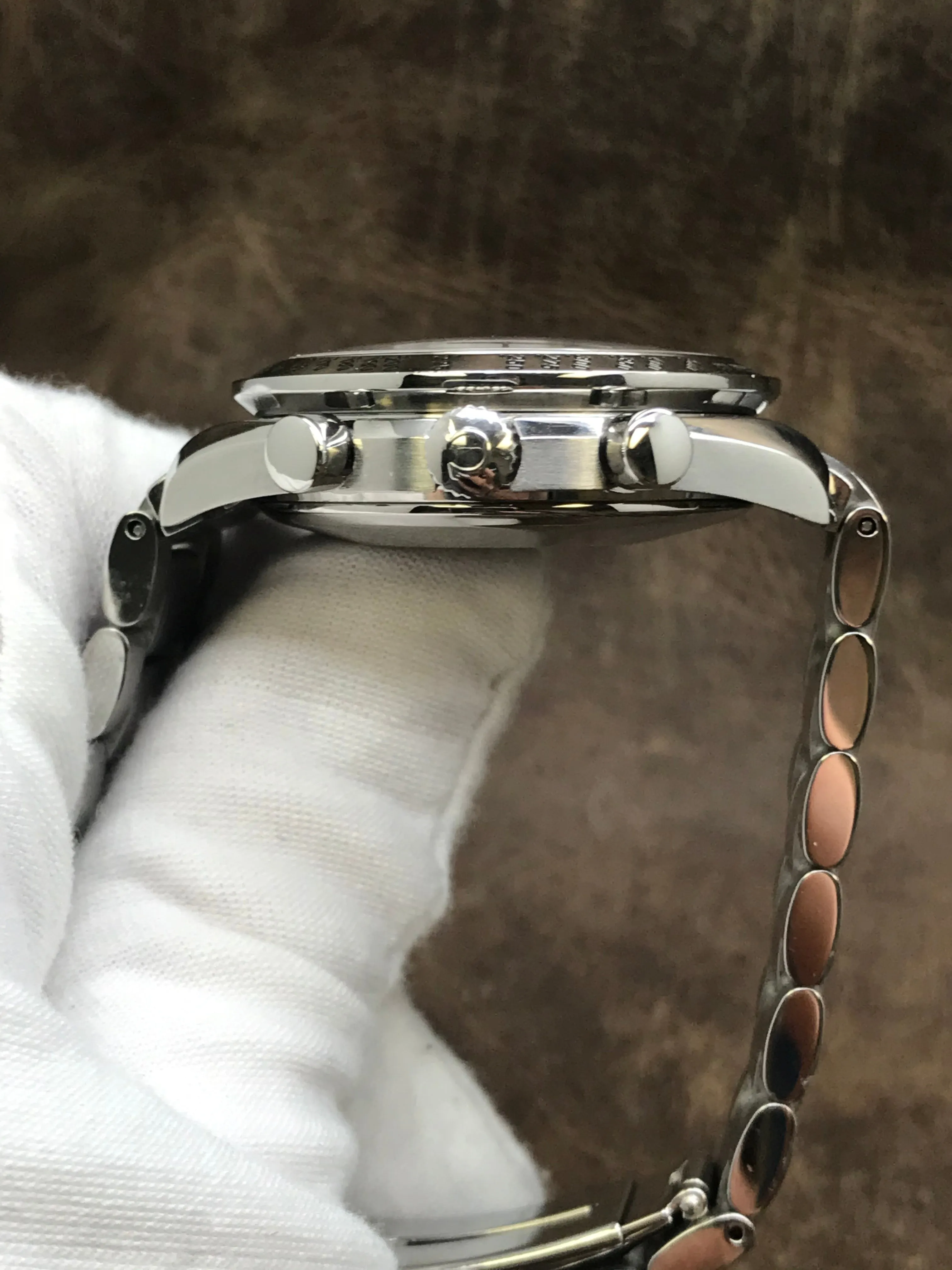 Omega Speedmaster Day-Date 3523.30.00 Silver Dial Automatic Men's Watch