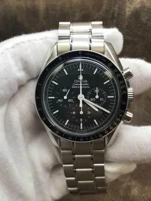 Omega Speedmaster Moonwatch 35705000 Black Dial Manual Men's Watch