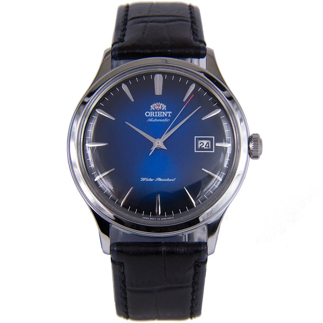 Orient Classic Bambino Blue Dial FAC08004D0 AC08004D Leather Watch