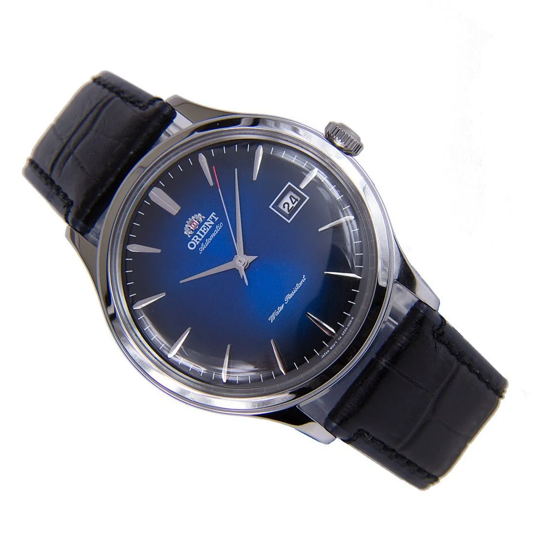Orient Classic Bambino Blue Dial FAC08004D0 AC08004D Leather Watch