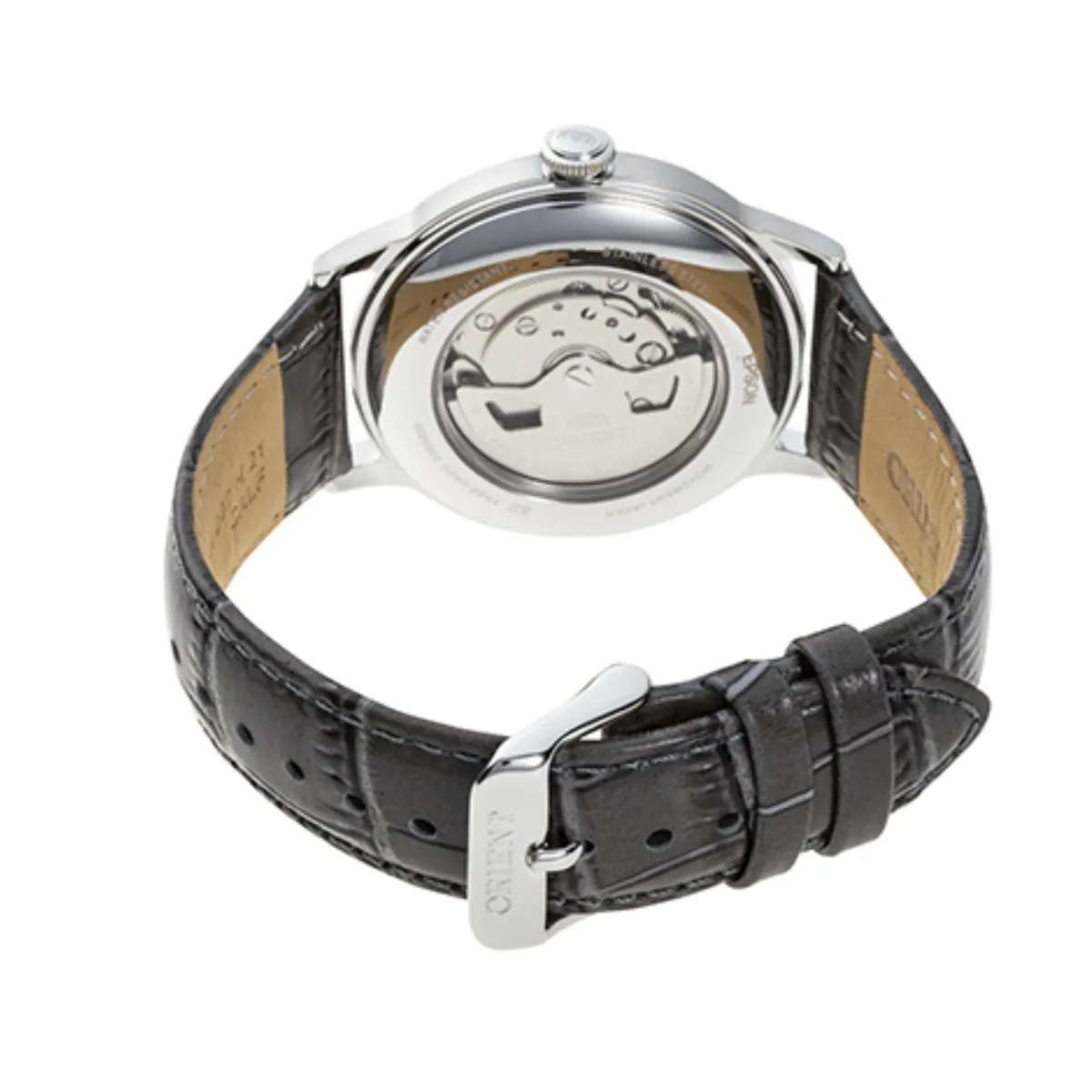 Orient RA-AK0704N10B RA-AK0704N Bambino Version 8 Classic Grey Dial Watch