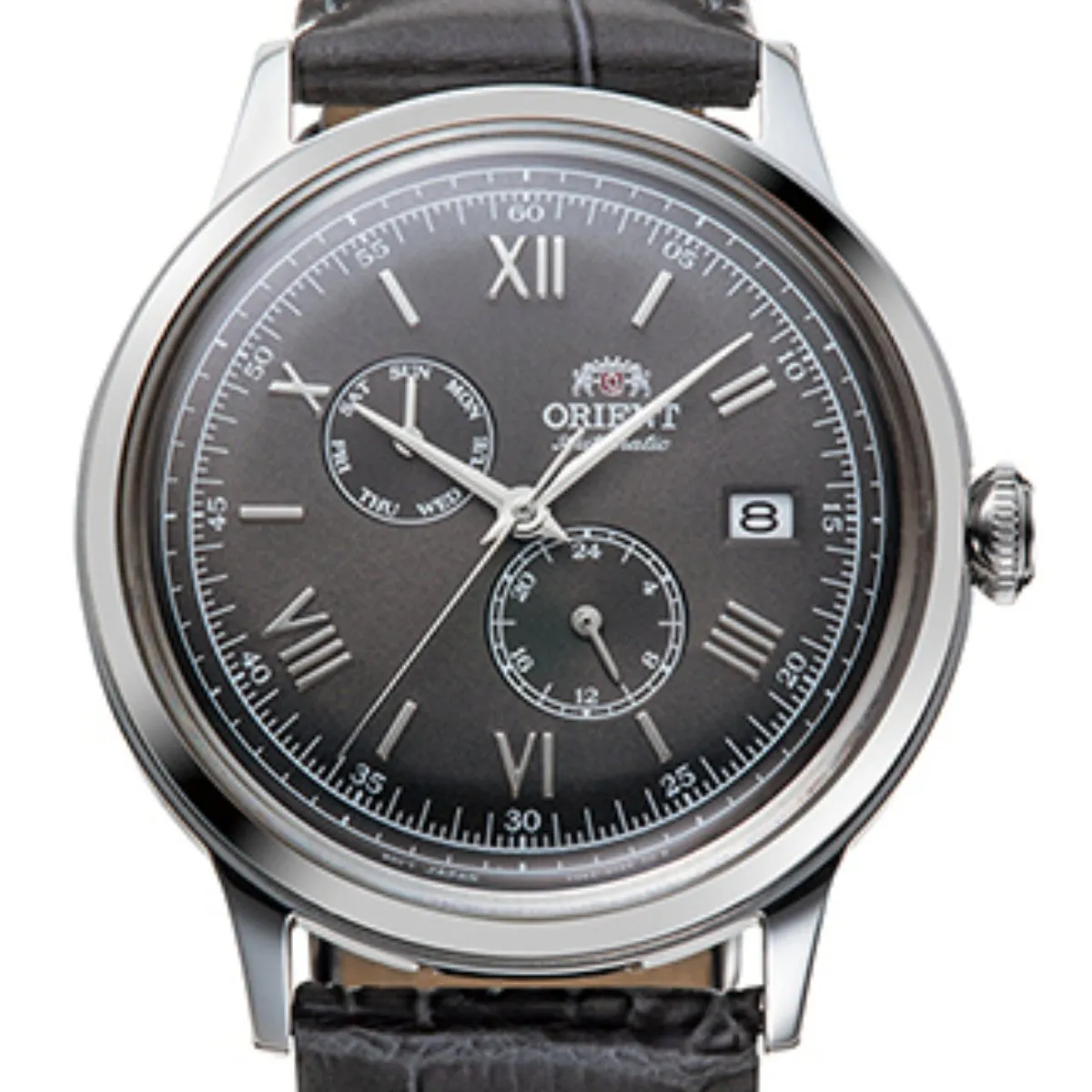 Orient RA-AK0704N10B RA-AK0704N Bambino Version 8 Classic Grey Dial Watch