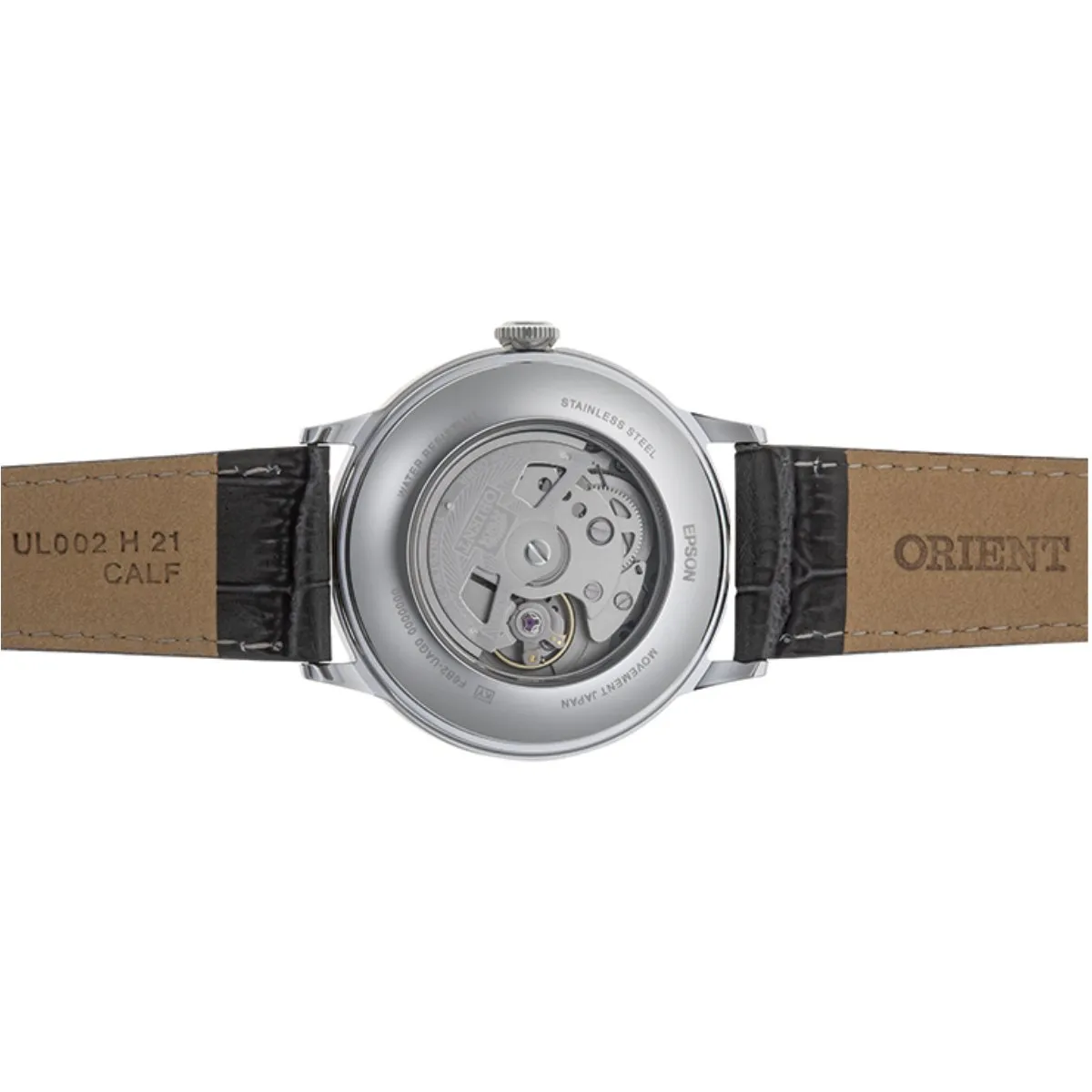 Orient RA-AK0704N10B RA-AK0704N Bambino Version 8 Classic Grey Dial Watch