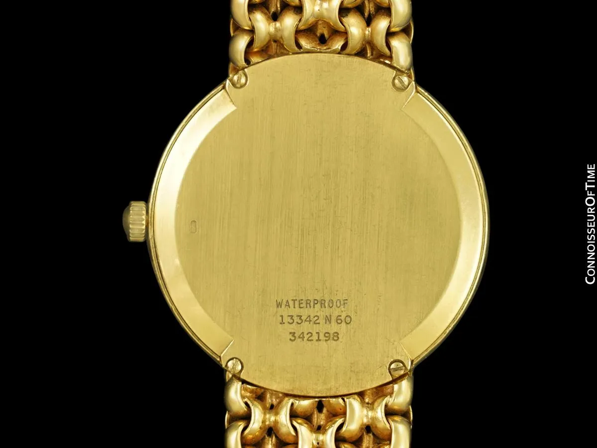 Owned by Siegfried & Roy - 1970's Piaget Vintage Mens Automatic Watch with Award Winning 12P Movement - 18K Gold