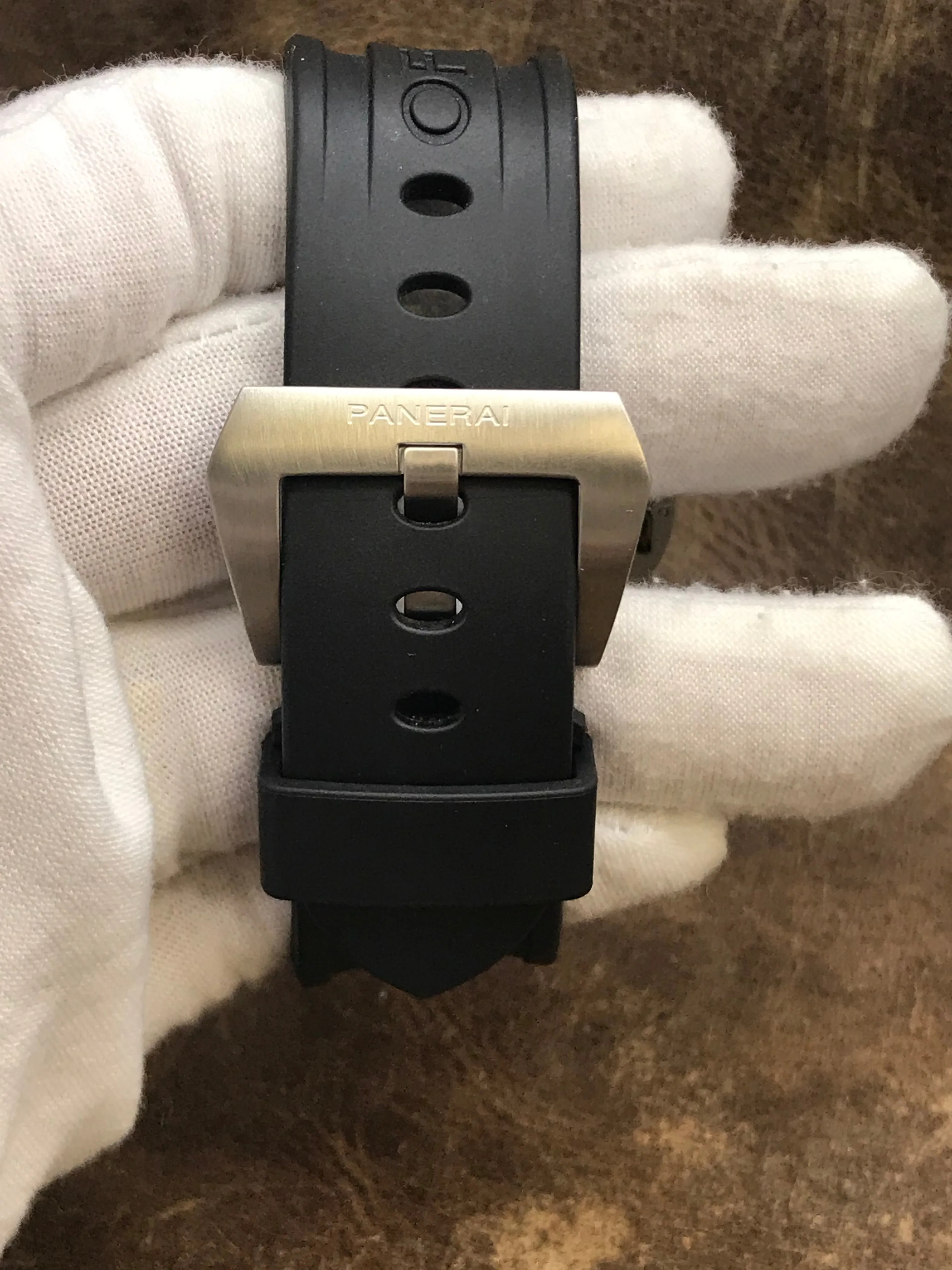 Panerai Luminor Submersible PAM00025 Black Dial Automatic Men's Watch