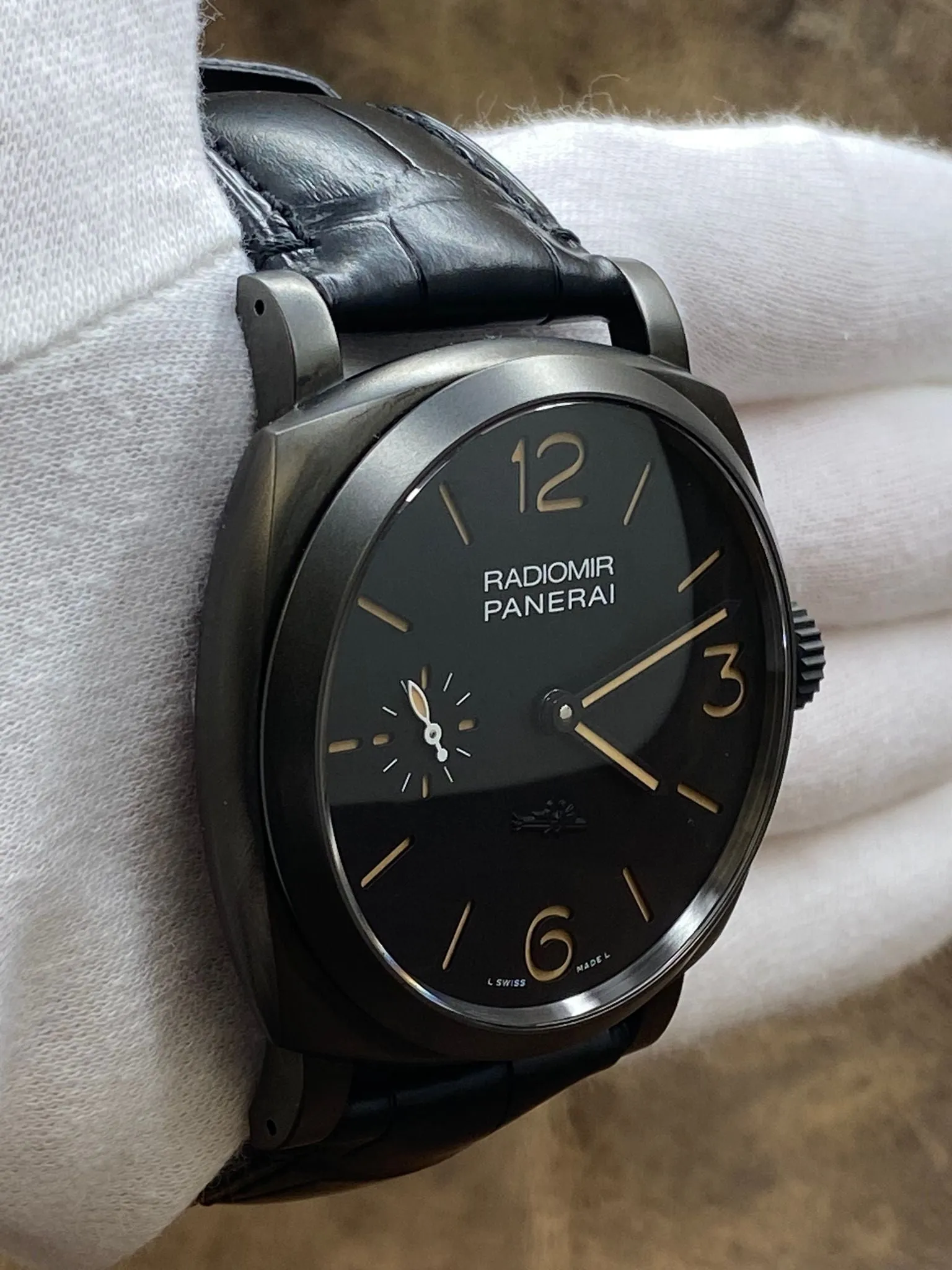 Panerai Radiomir 1940 3 Days Paneristi Forever PAM00532 Black Dial Hand-wound Men's Watch