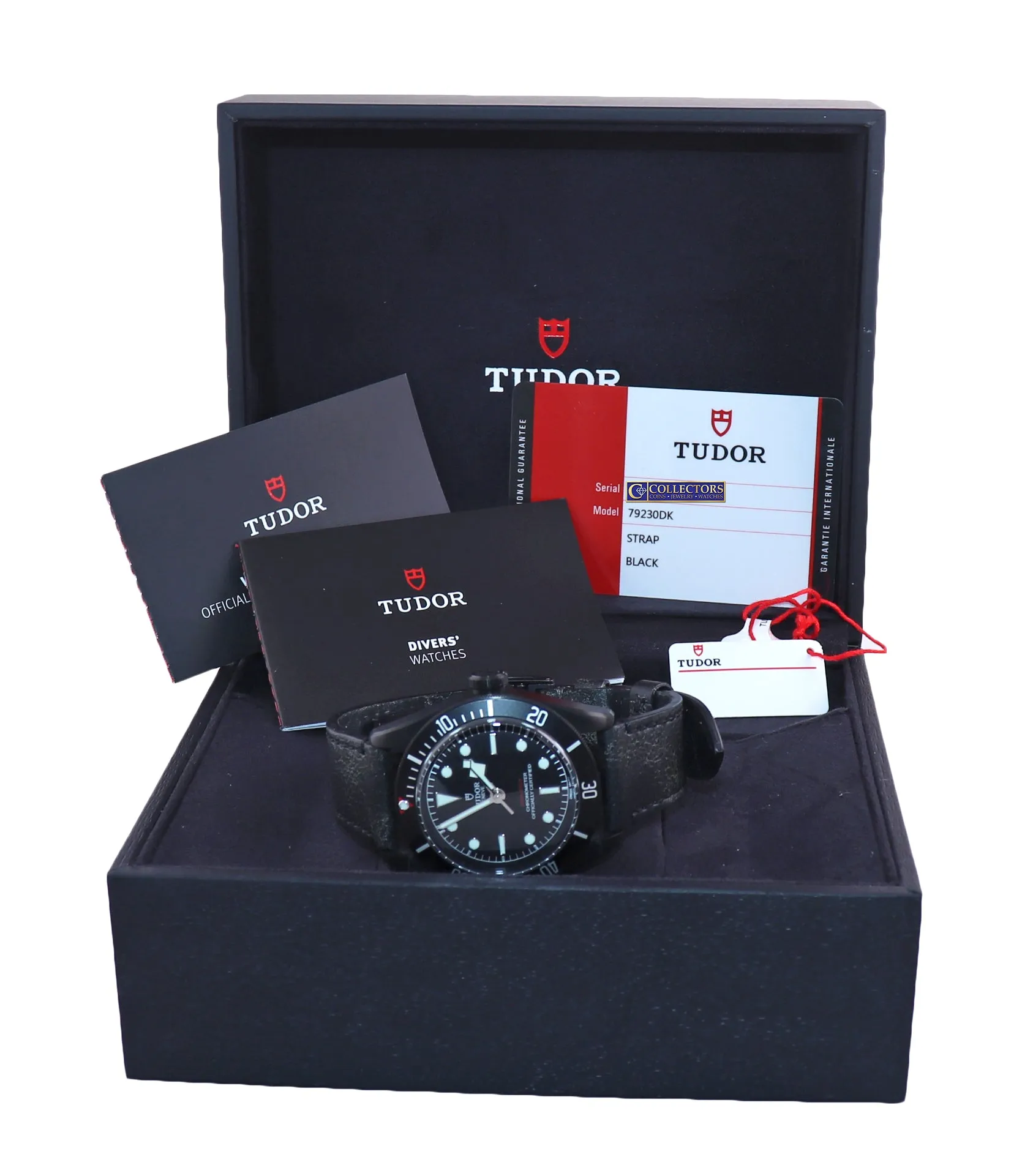 PAPERS MINT Tudor Black Bay Dark PVD 79230DK 41mm Strap Watch Box