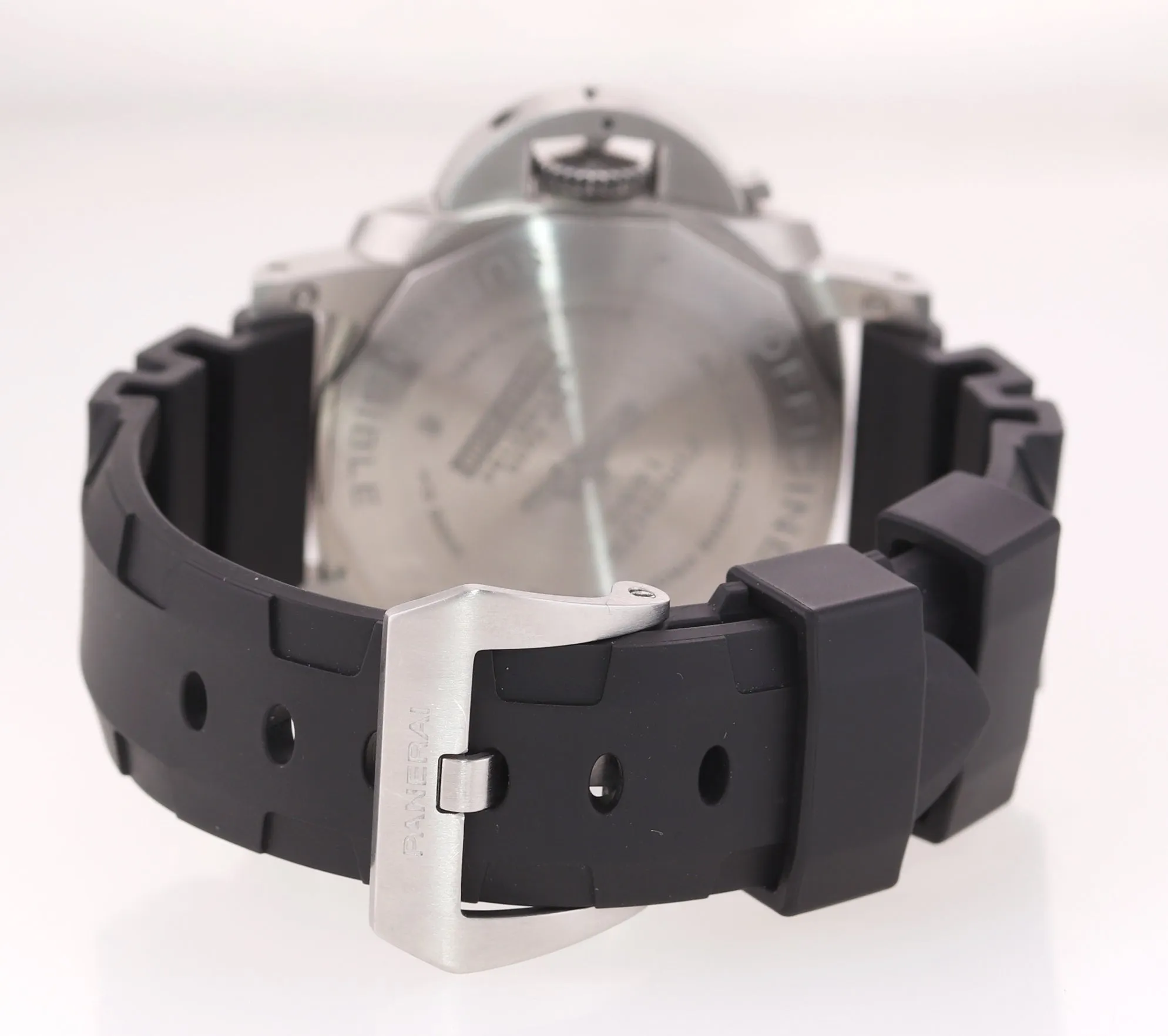 PAPERS Panerai Submersible 42mm PAM00973 Steel Blue Black PAM 973 Watch Box