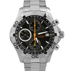 PAPERS Tag Heuer Aquaracer Black Steel Automatic 41mm CAF2113.BA0809 Watch