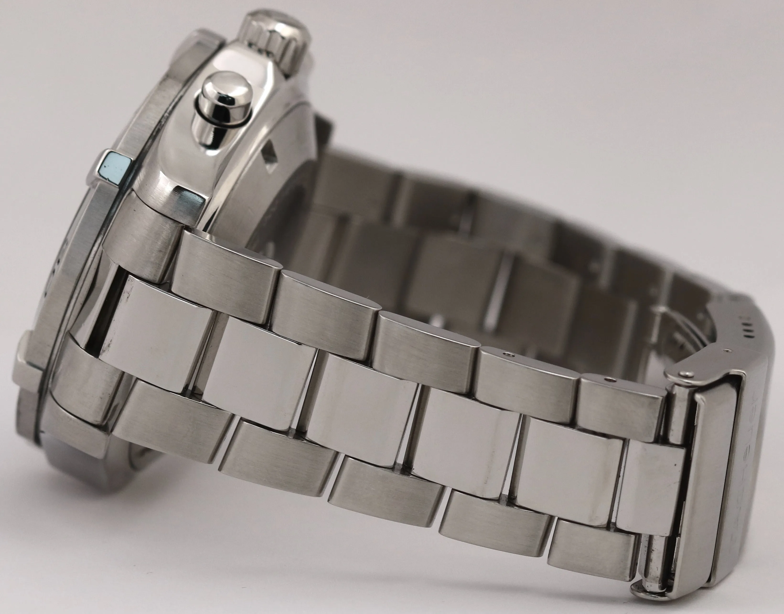 PAPERS Tag Heuer Aquaracer Black Steel Automatic 41mm CAF2113.BA0809 Watch