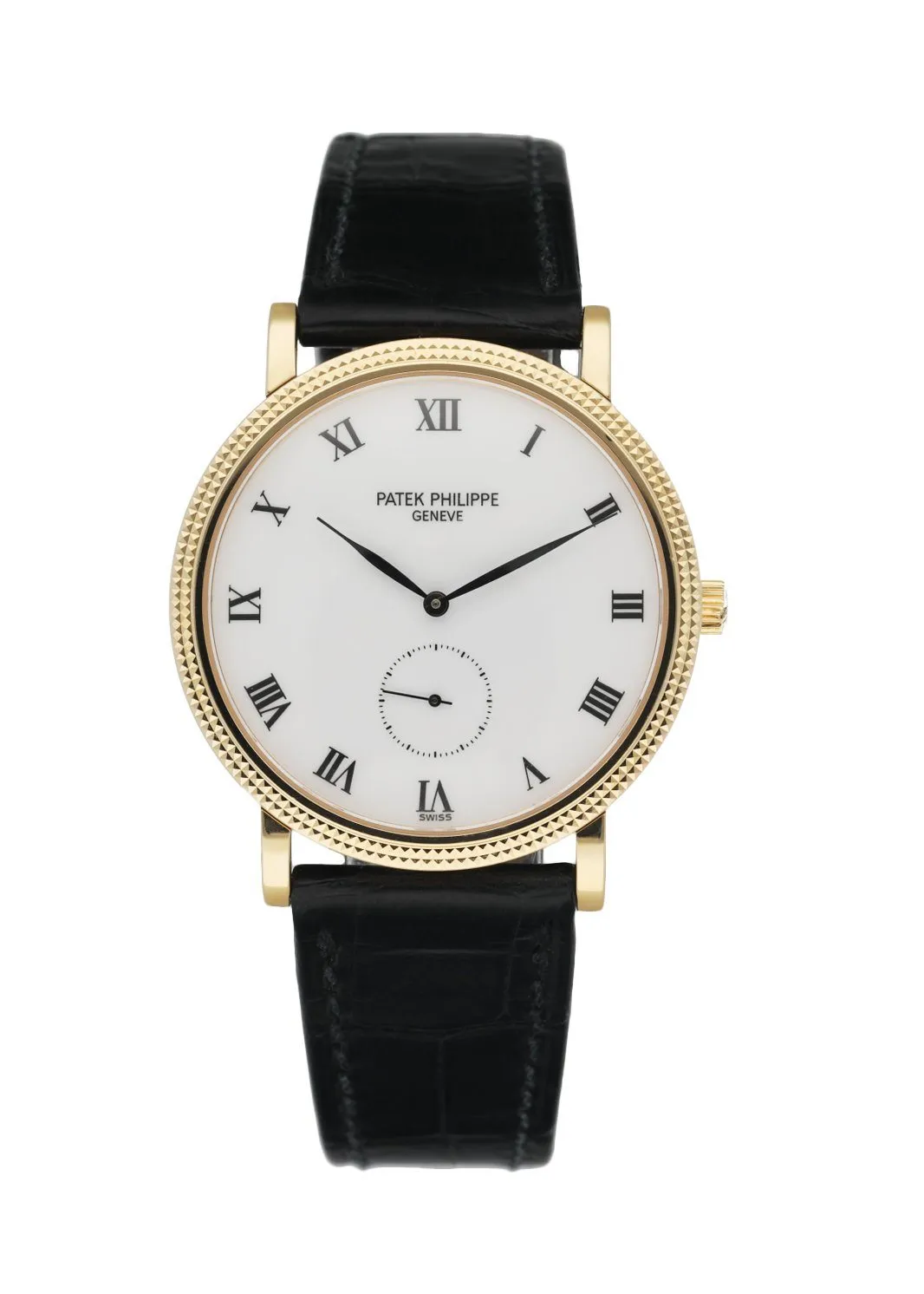 Patek Philippe 3919J Calatrava 18K Yellow Gold Men's Watch With Papers