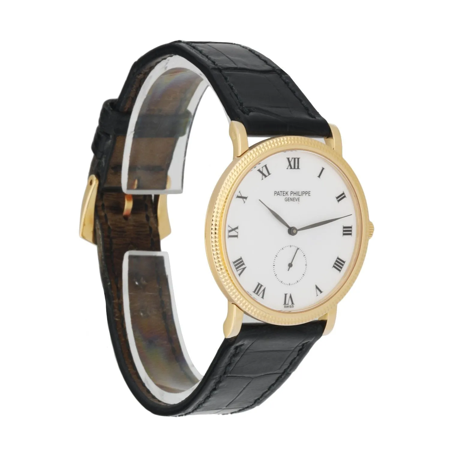 Patek Philippe 3919J Calatrava 18K Yellow Gold Men's Watch With Papers