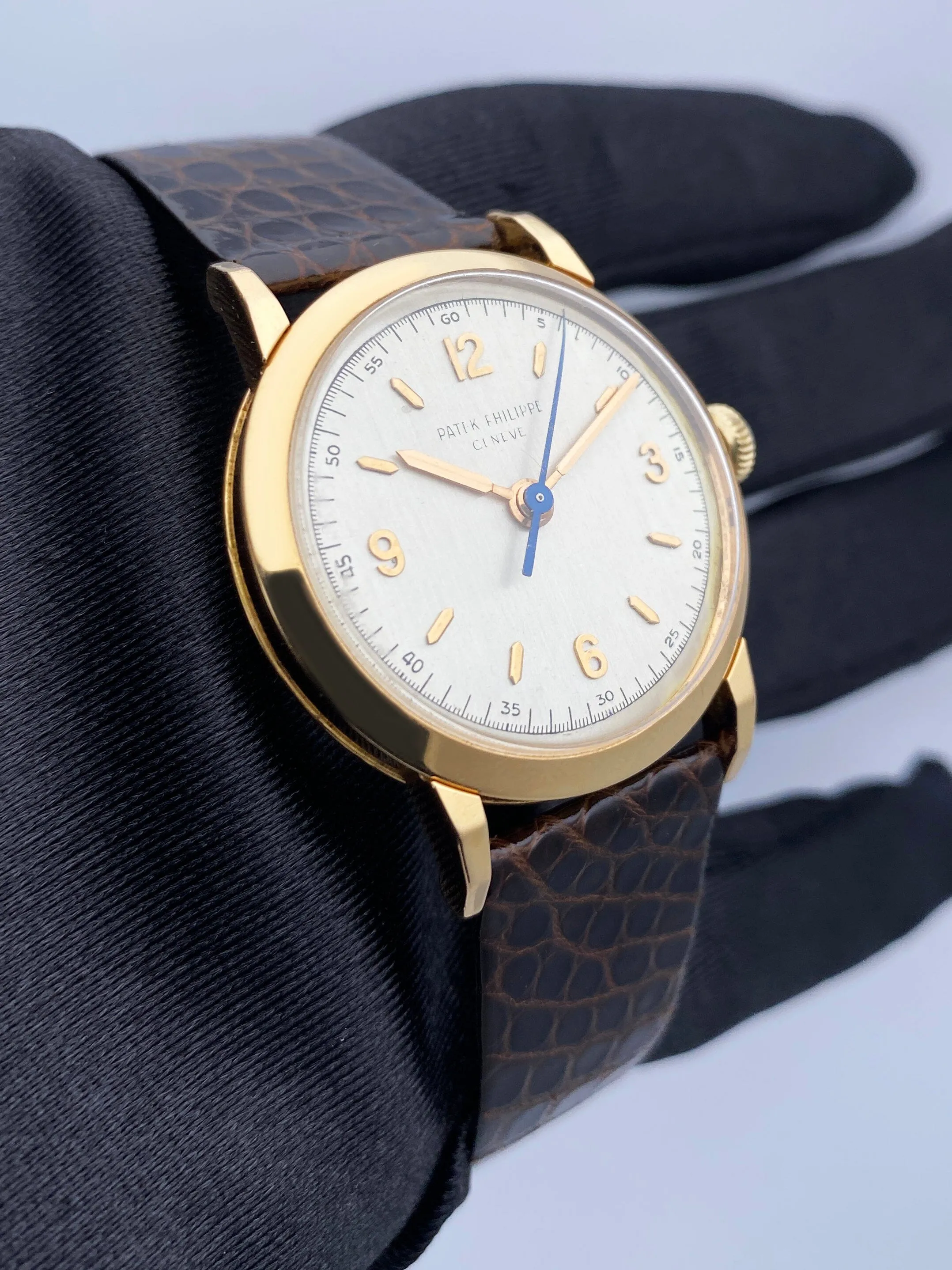 Patek Philippe Calatrava 2466 18K Rose Gold Watch