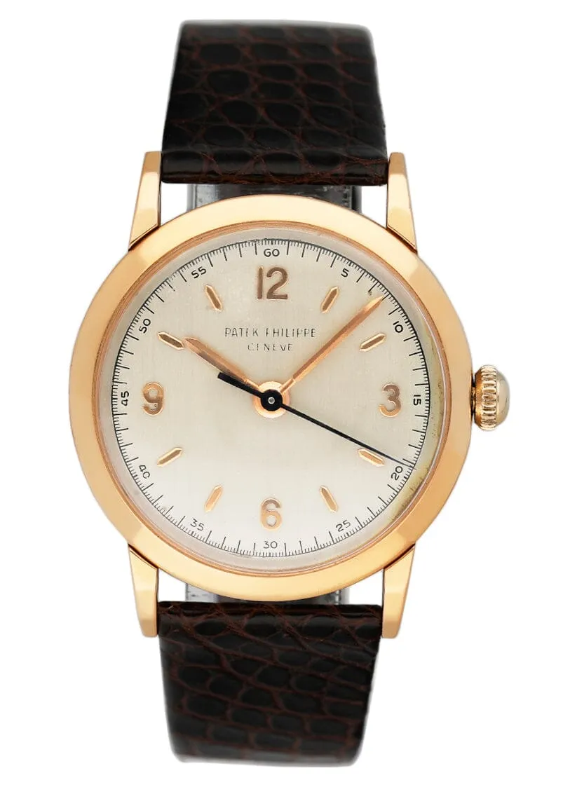 Patek Philippe Calatrava 2466 18K Rose Gold Watch