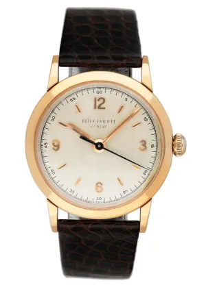 Patek Philippe Calatrava 2466 18K Rose Gold Watch