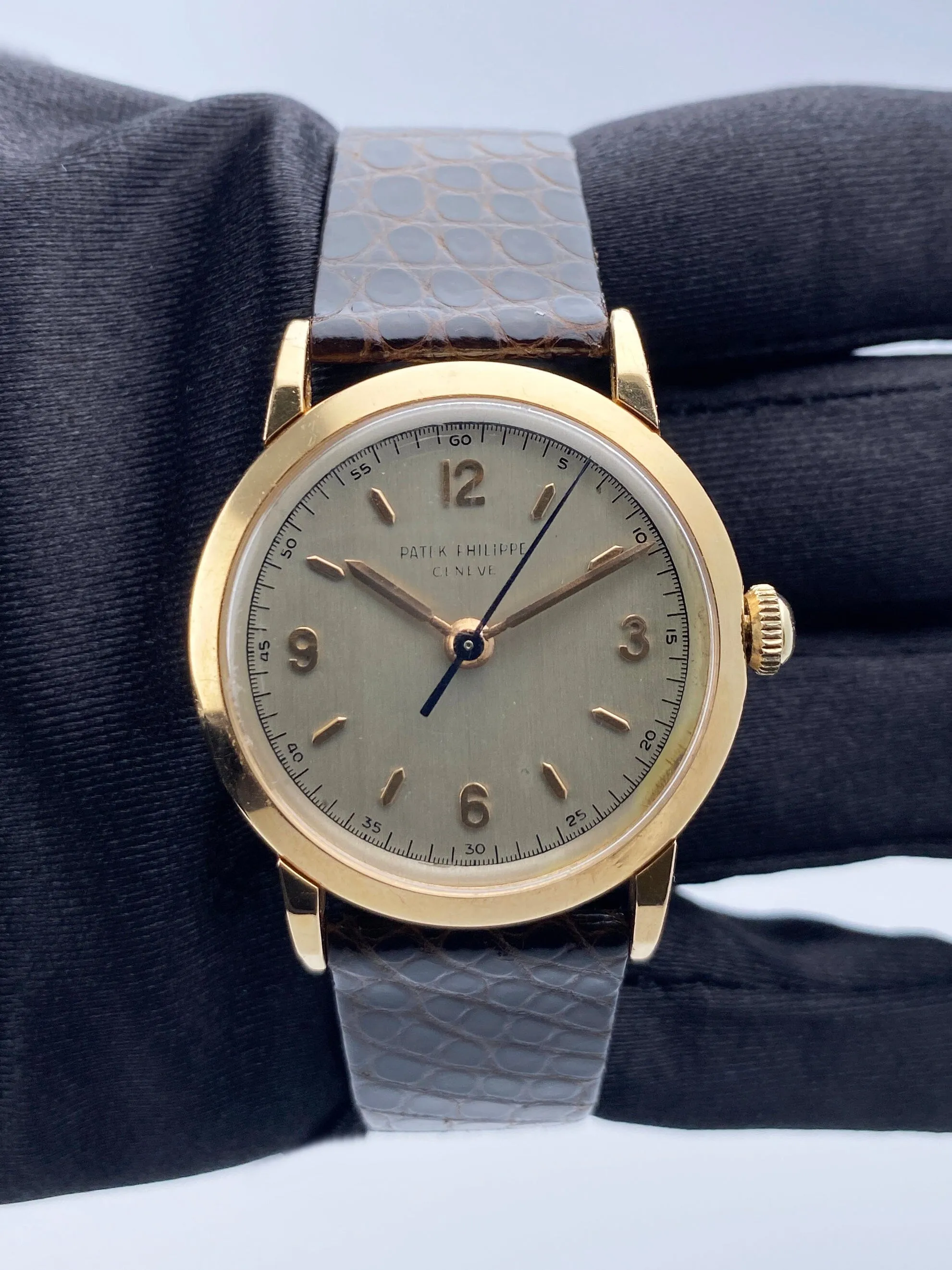Patek Philippe Calatrava 2466 18K Rose Gold Watch