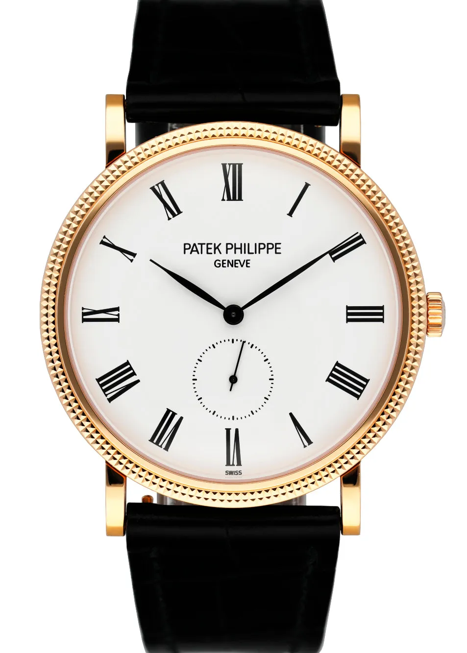 Patek Philippe Calatrava 5119R 18K Rose Gold Mens Watch Papers