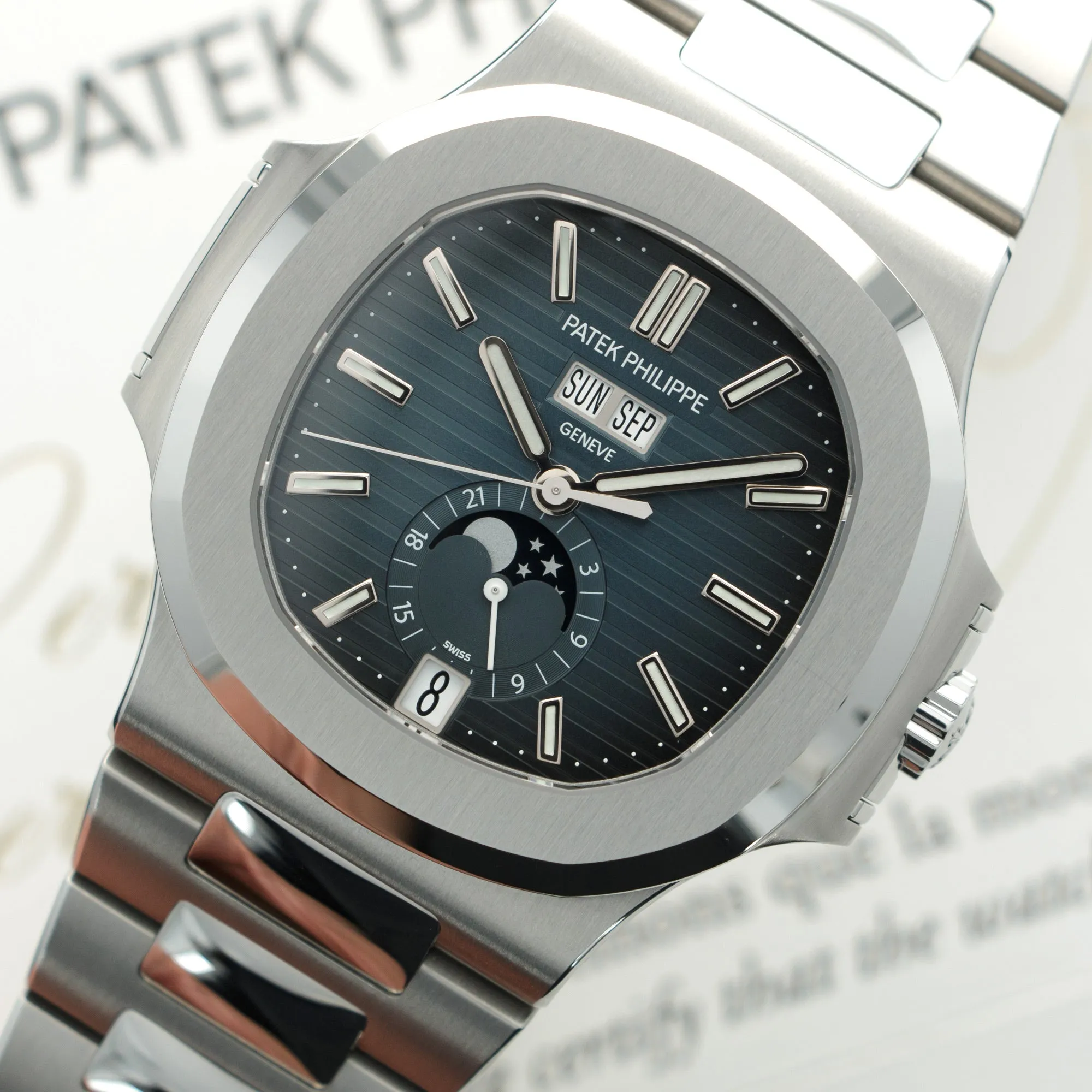 Patek Philippe Nautilus Annual Calendar Watch Ref. 5726
