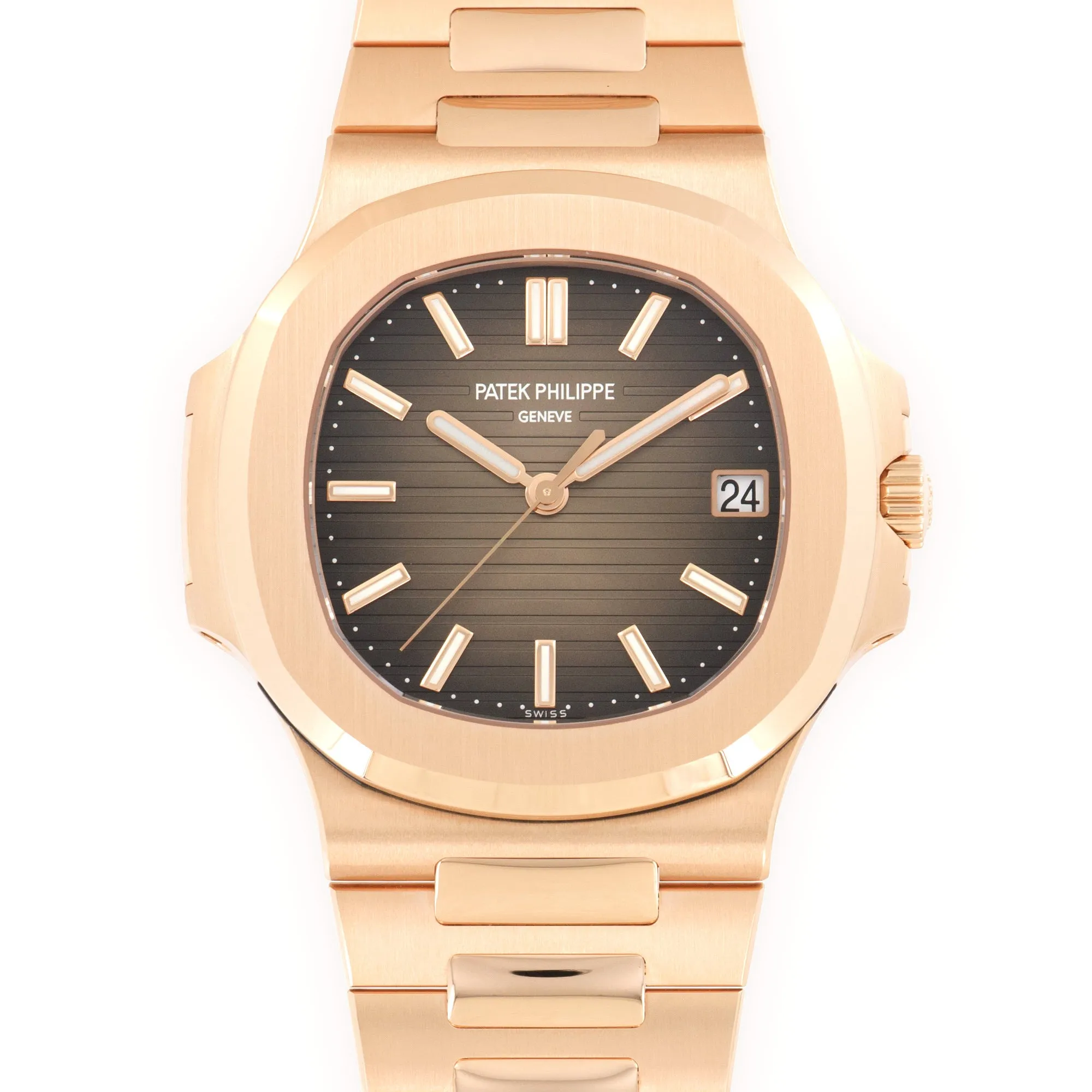 Patek Philippe Rose Gold Nautilus Watch Ref. 5711