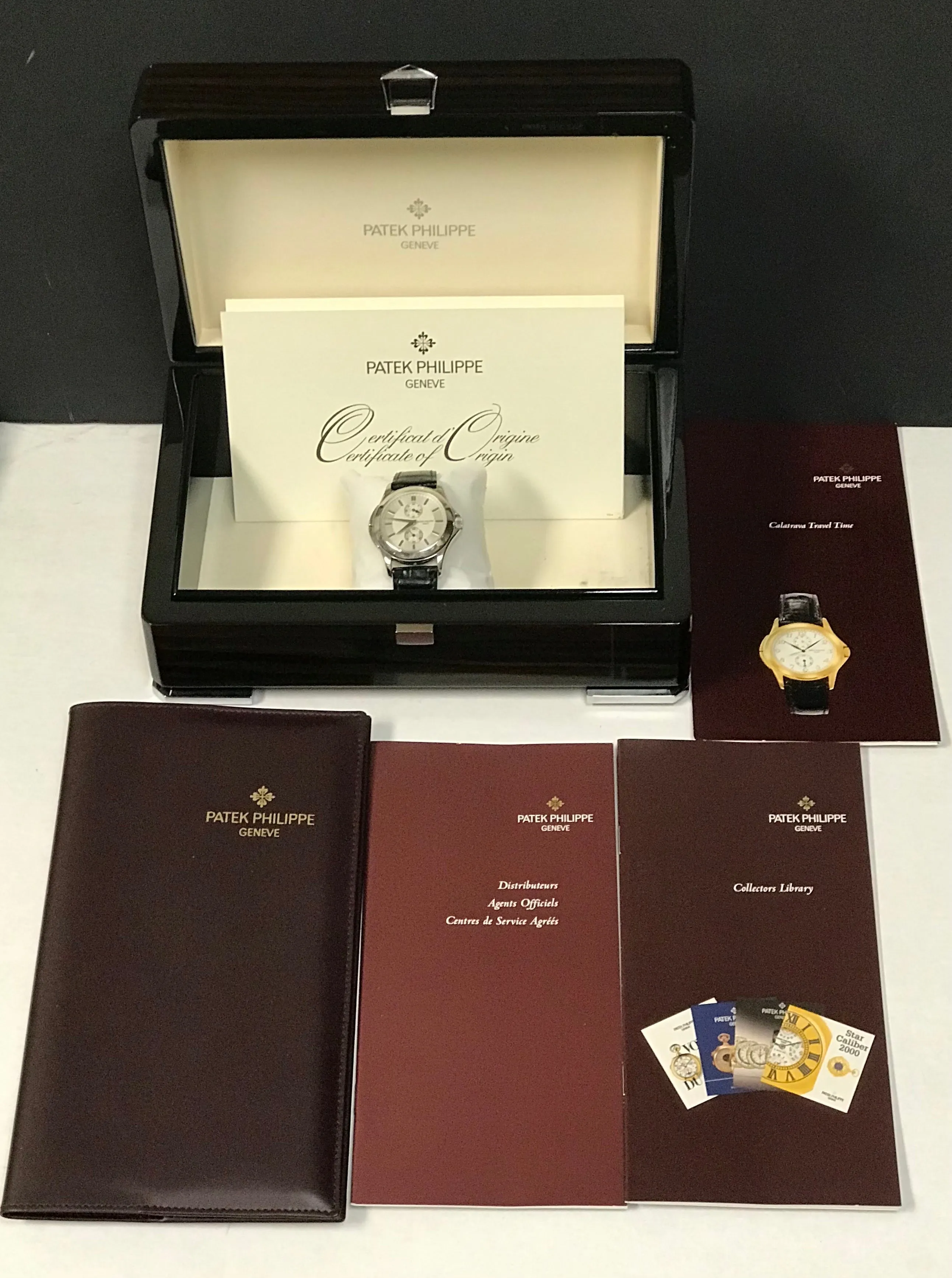 Patek Philippe Travel Time 5134P Silver Dial Manual wind Watch