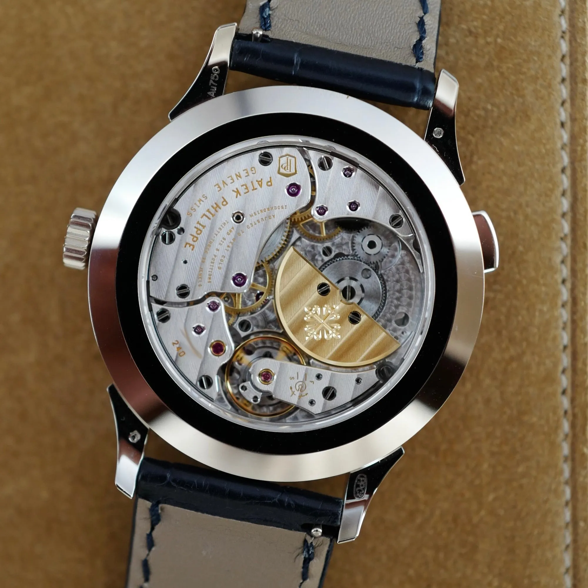 Patek Philippe White Gold World Time Enamel Watch Ref. 5231