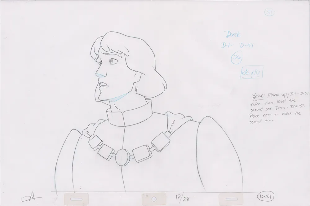Pencil Art Derek (Sequence 18-28)