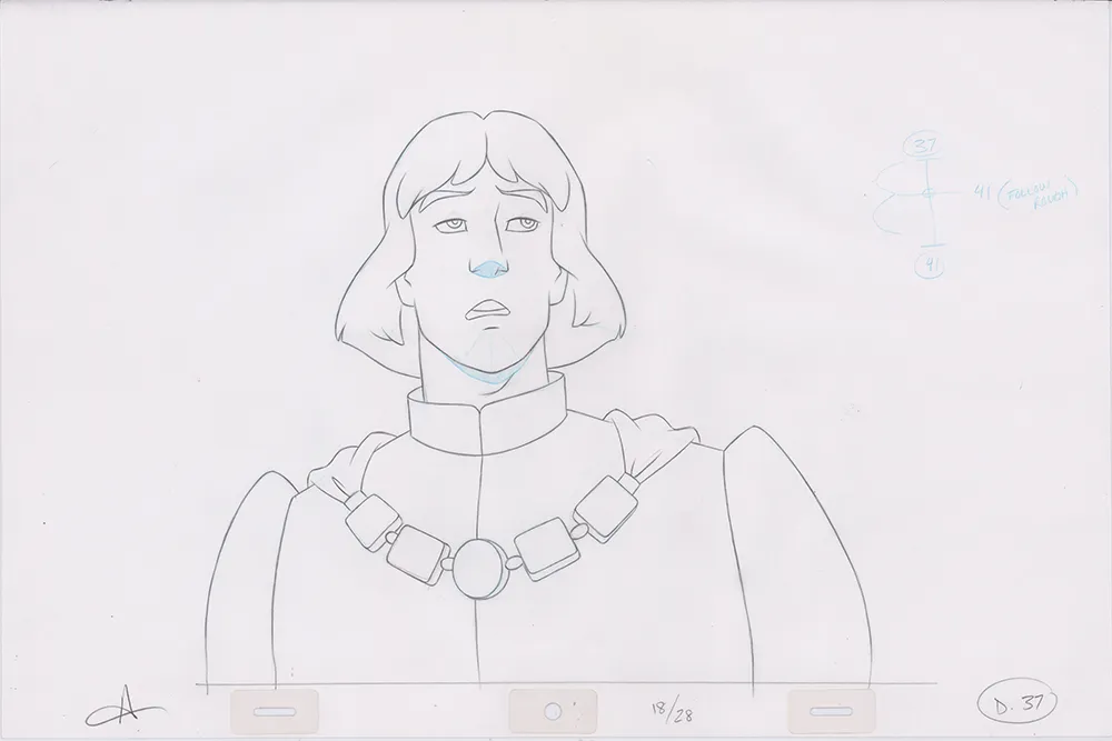 Pencil Art Derek (Sequence 18-28)