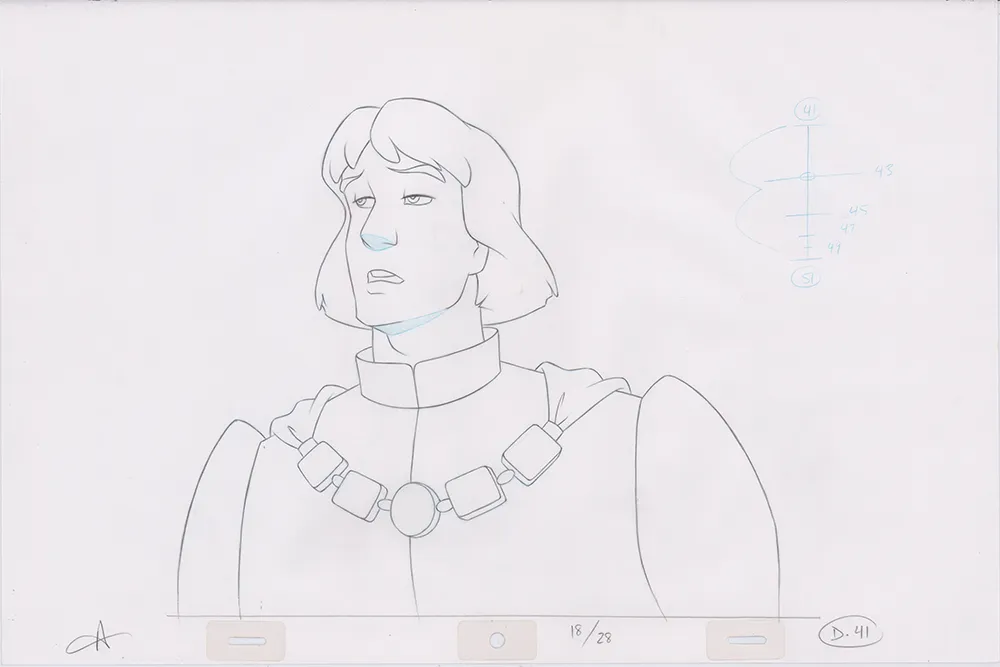 Pencil Art Derek (Sequence 18-28)