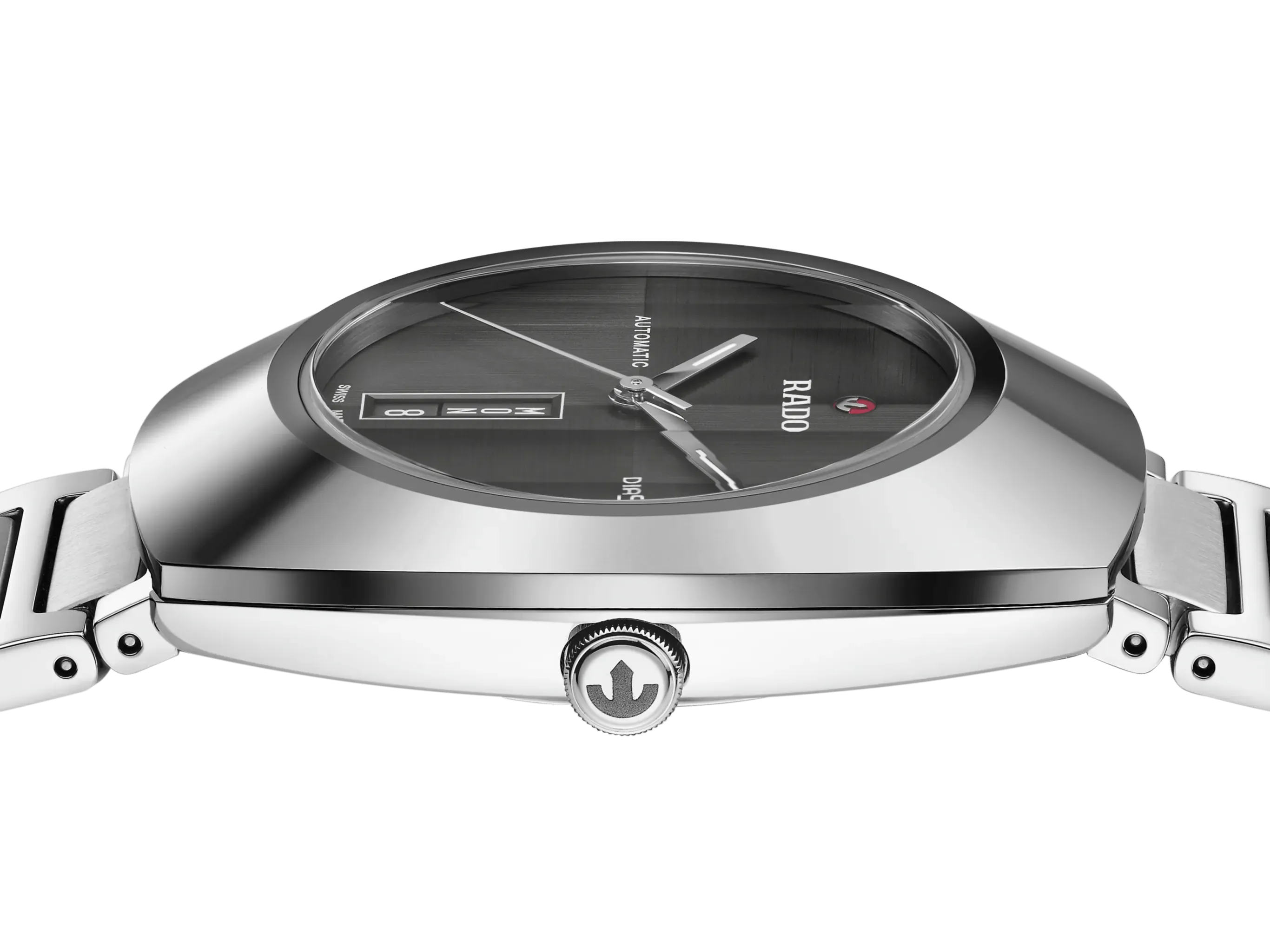 Rado DiaStar Original 38mm Dark Grey Dial Ceramos Men's Watch R12160103