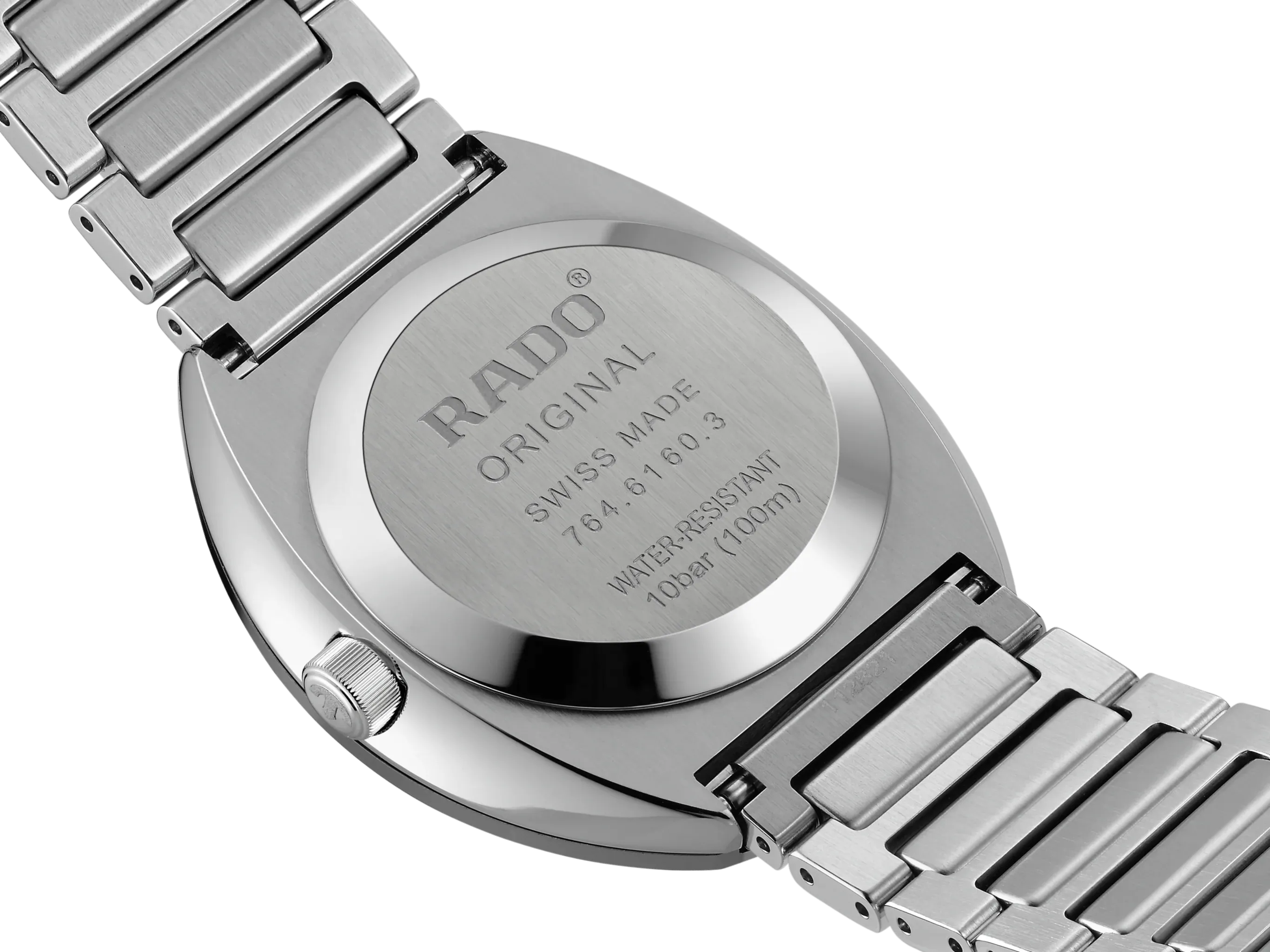Rado DiaStar Original 38mm Dark Grey Dial Ceramos Men's Watch R12160103