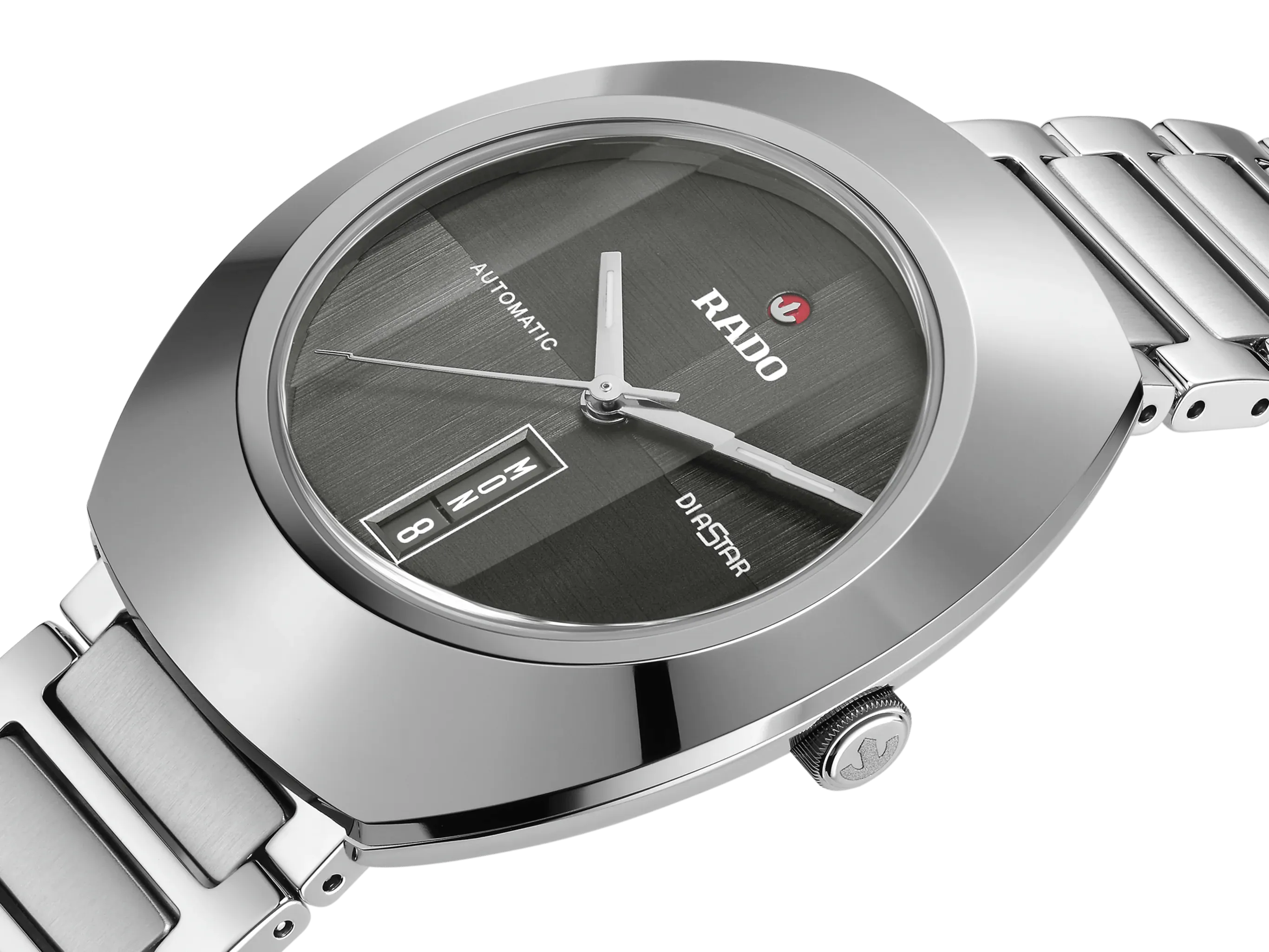 Rado DiaStar Original 38mm Dark Grey Dial Ceramos Men's Watch R12160103
