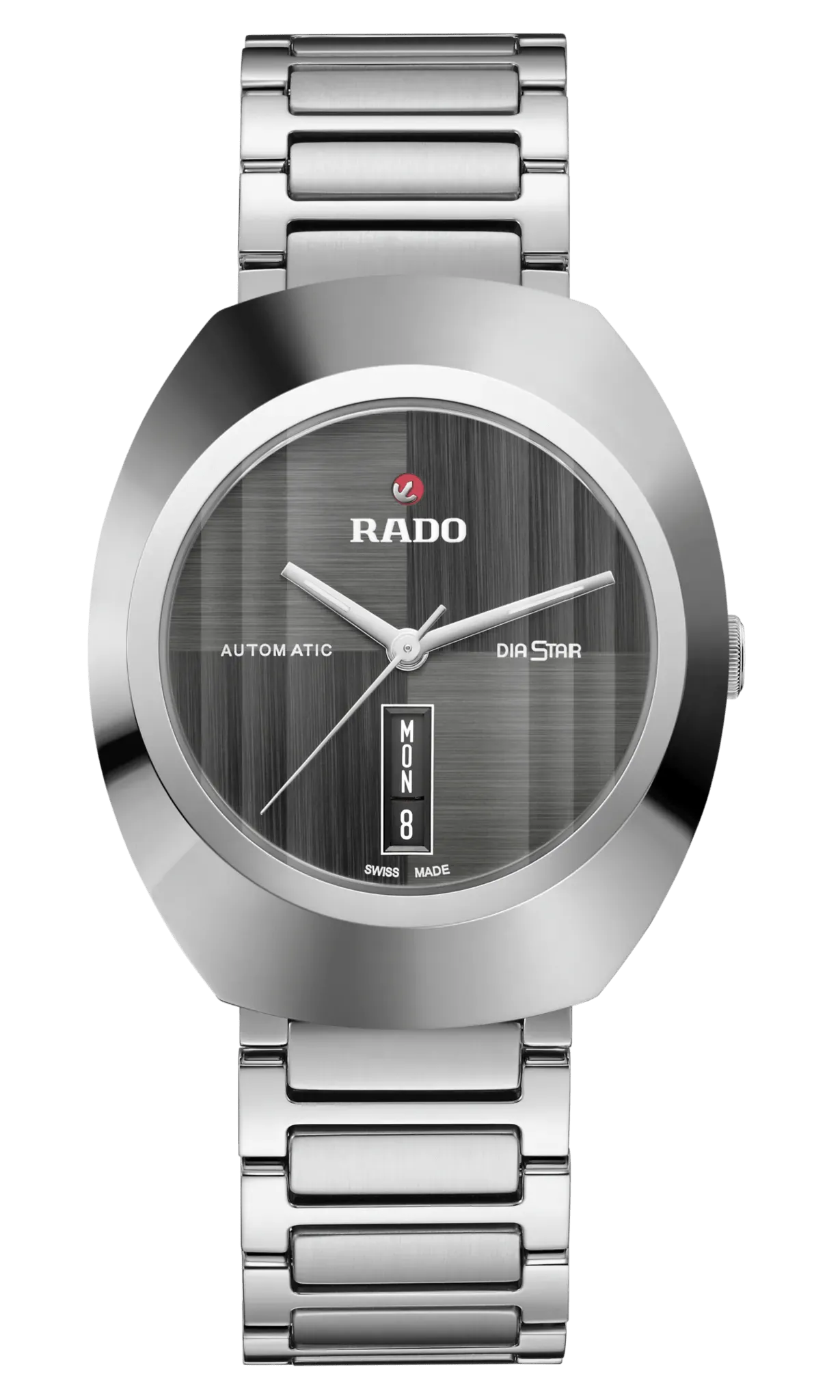 Rado DiaStar Original 38mm Dark Grey Dial Ceramos Men's Watch R12160103