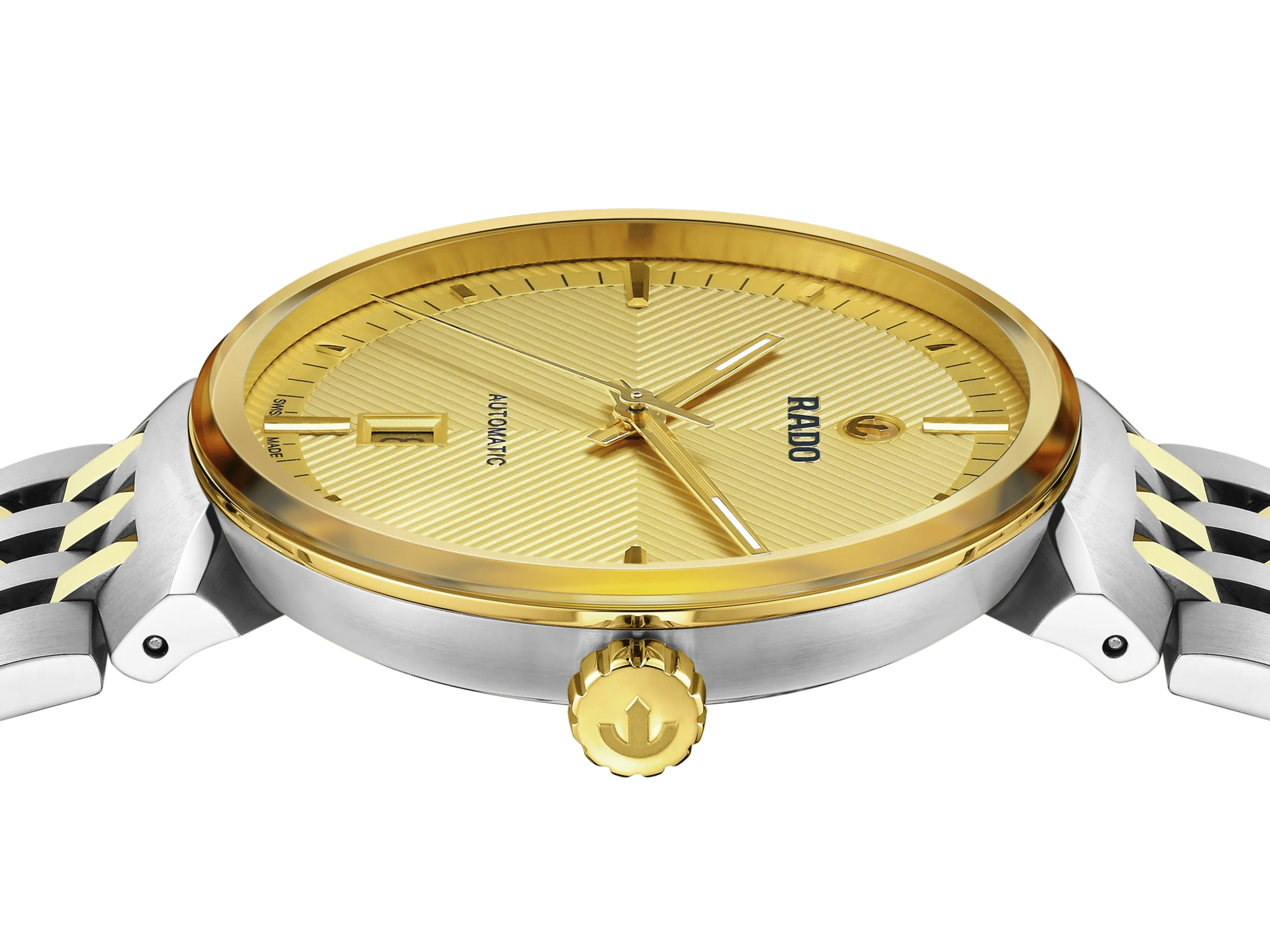 RADO Florence Automatic 39mm Two-Tone Yellow Gold Dial Men's Watch R48903253
