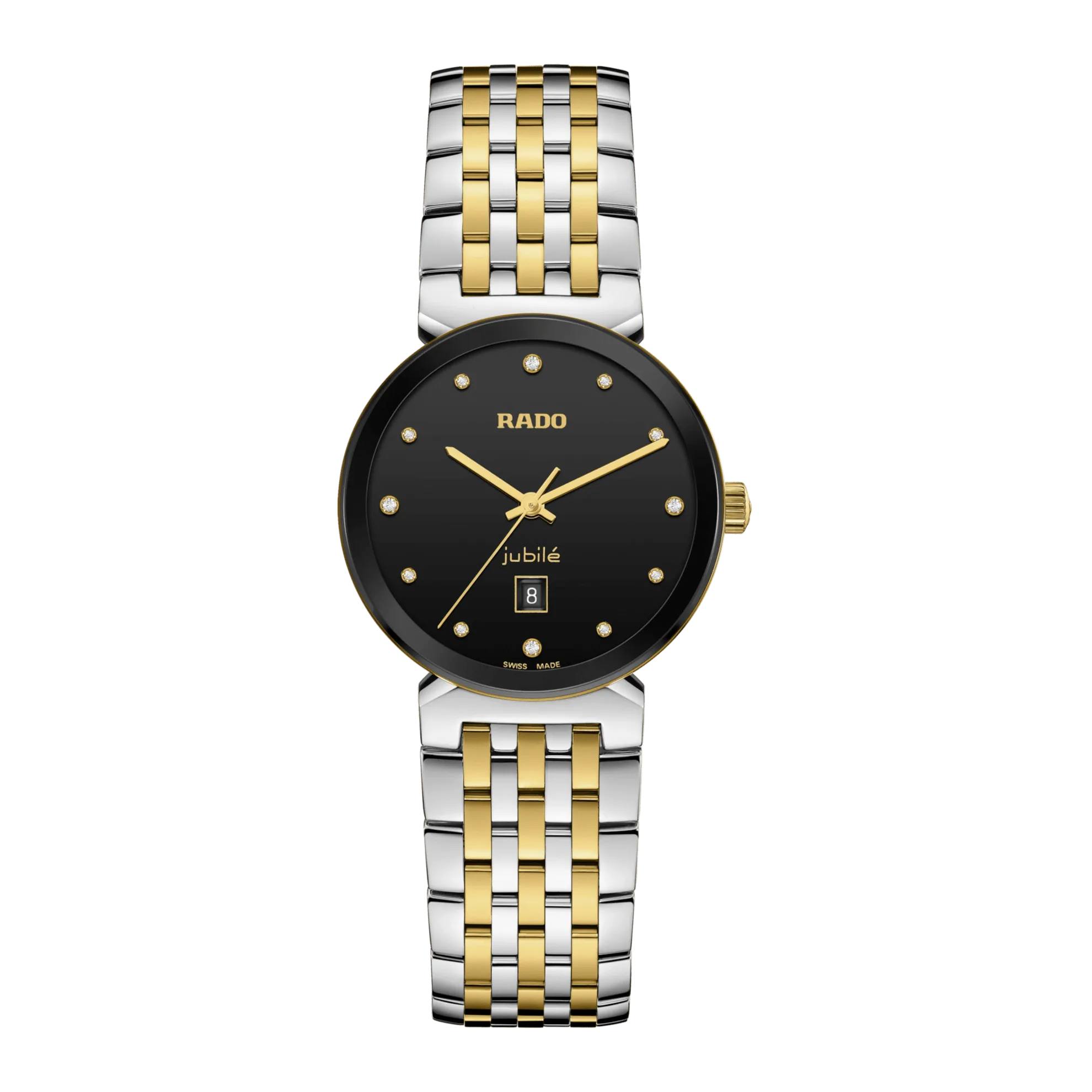 RADO Florence Classic 12 Diamonds 30mm Gold-Silver Women's Watch R48913743