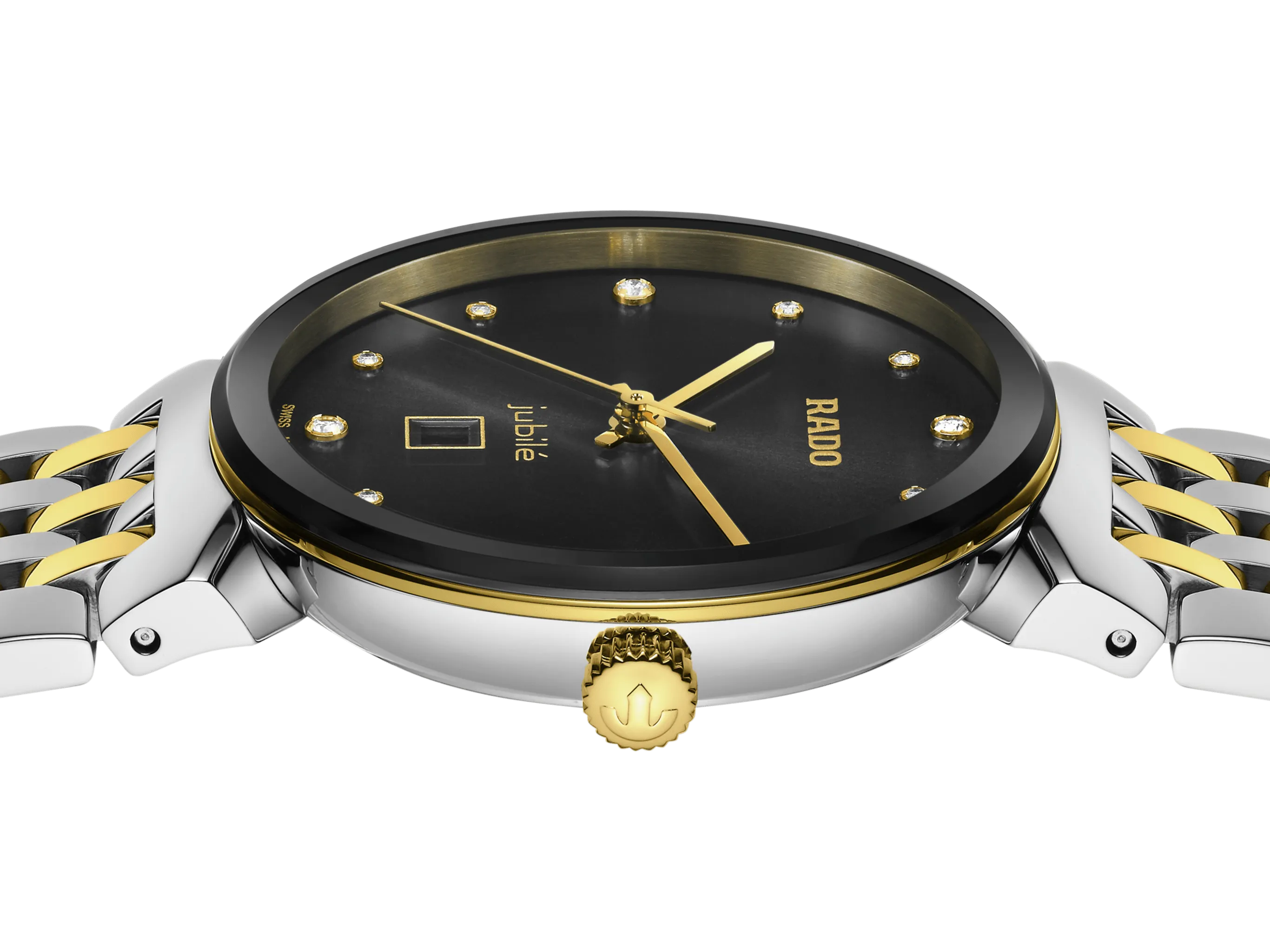 RADO Florence Classic 12 Diamonds 30mm Gold-Silver Women's Watch R48913743