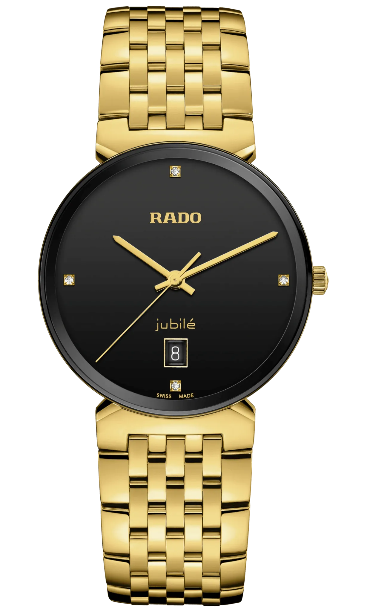 RADO Florence Classic Diamonds 38mm Gold Men's Watch R48914703