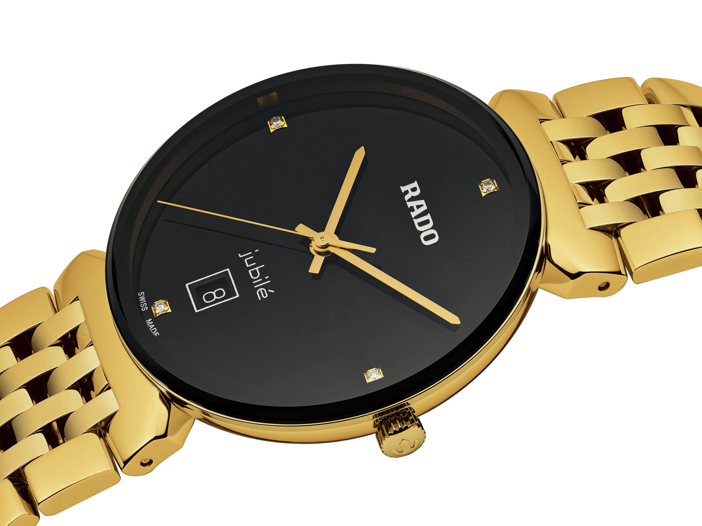 RADO Florence Classic Diamonds 38mm Gold Men's Watch R48914703