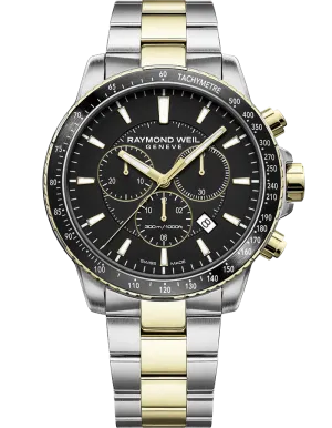 Raymond Weil Tango Chronograph Black Dial Men's Watch 8570-SP1-20001