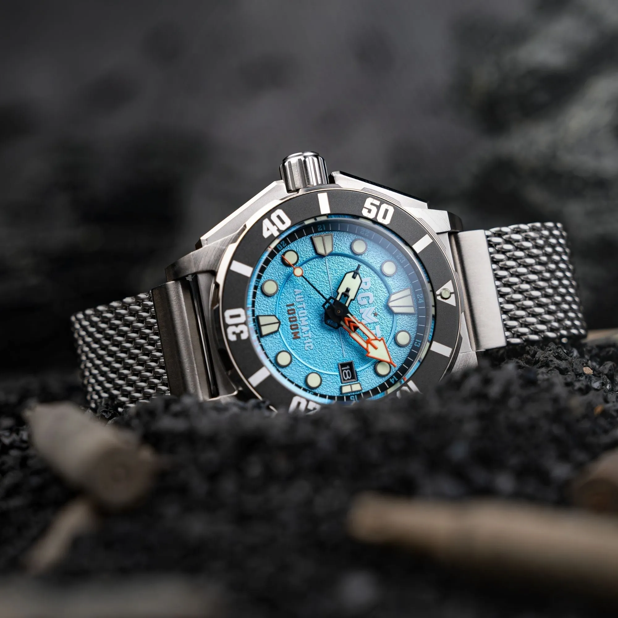 RGMT Torpedo Automatic Diver Arctic Blue