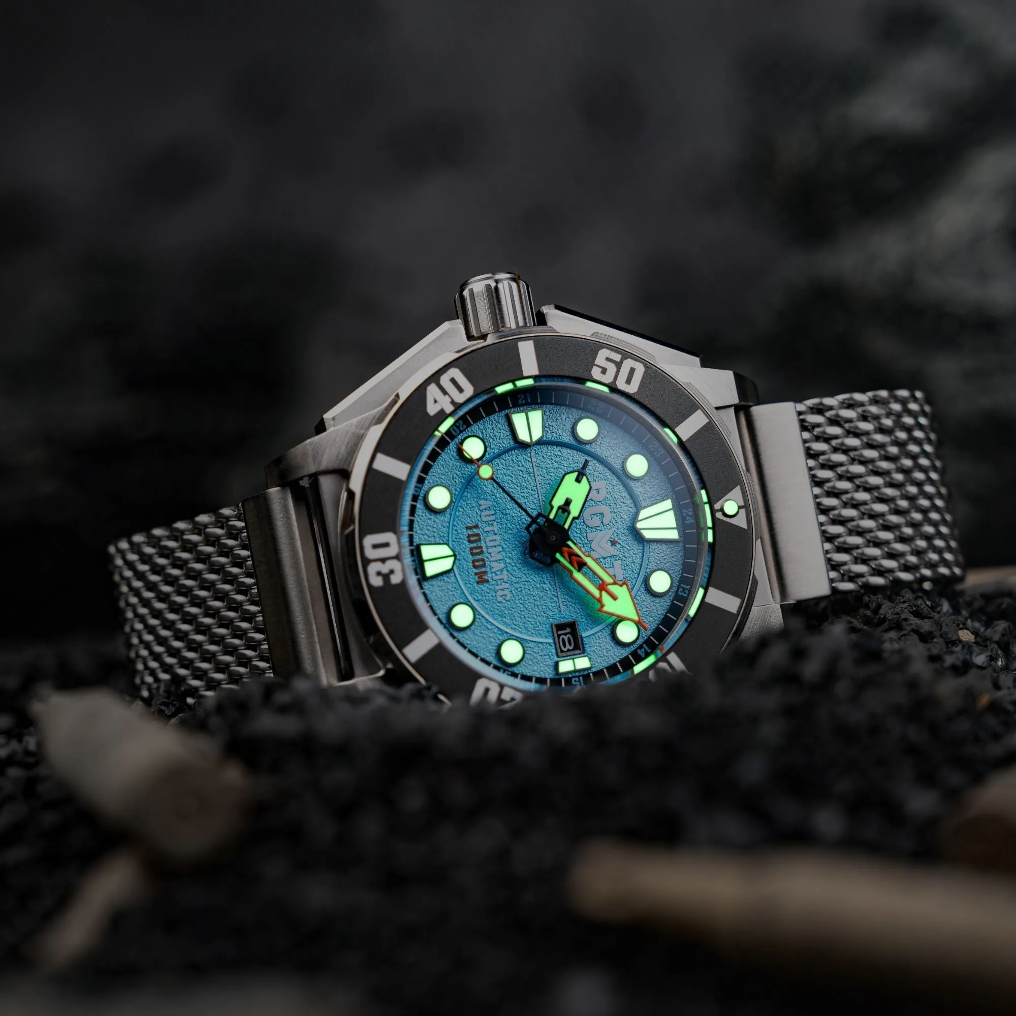 RGMT Torpedo Automatic Diver Arctic Blue