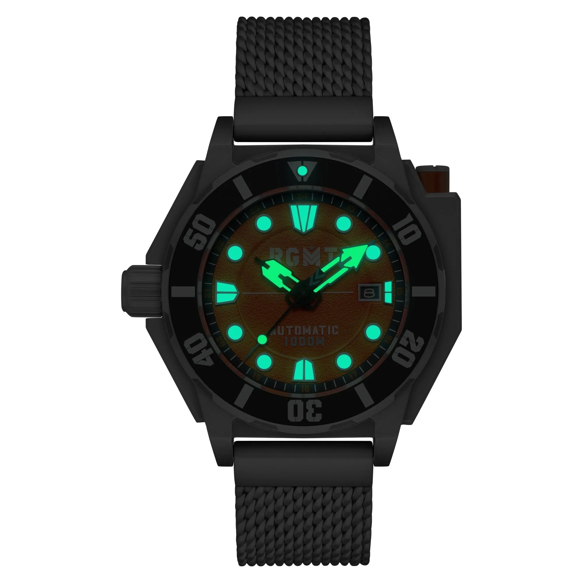 RGMT Torpedo Automatic Diver Tangerine Orange